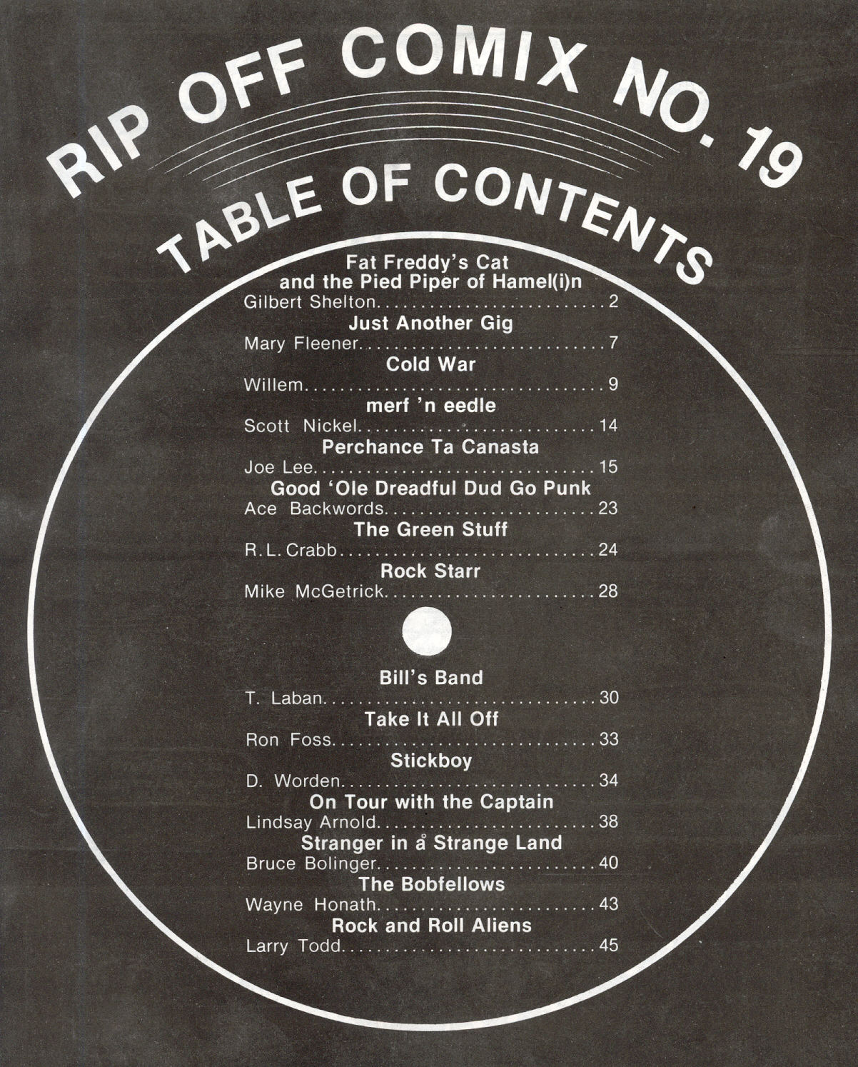 Read online Rip Off Comix comic -  Issue #19 - 3