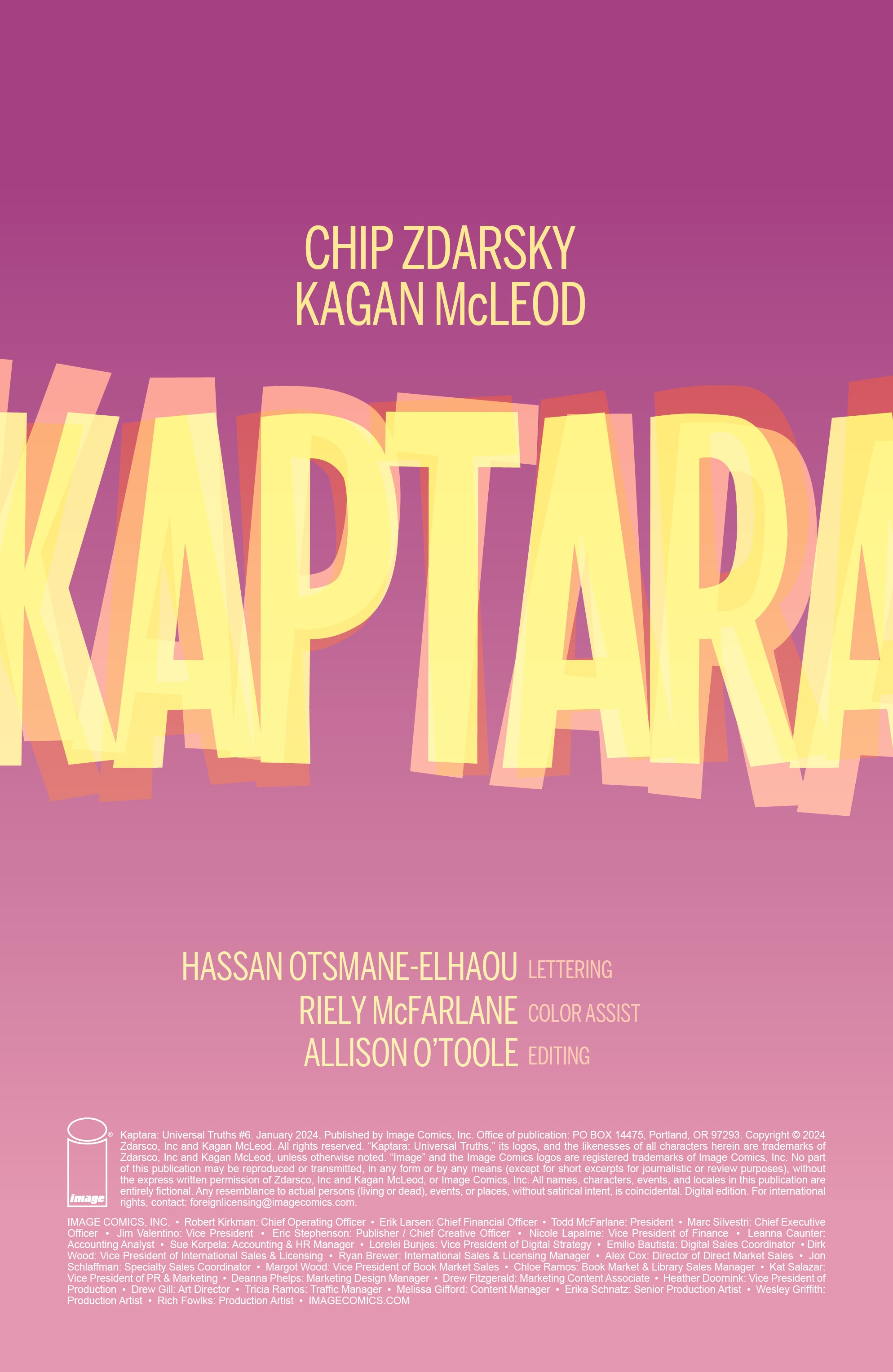 Read online Kaptara: Universal Truths comic -  Issue #6 - 2