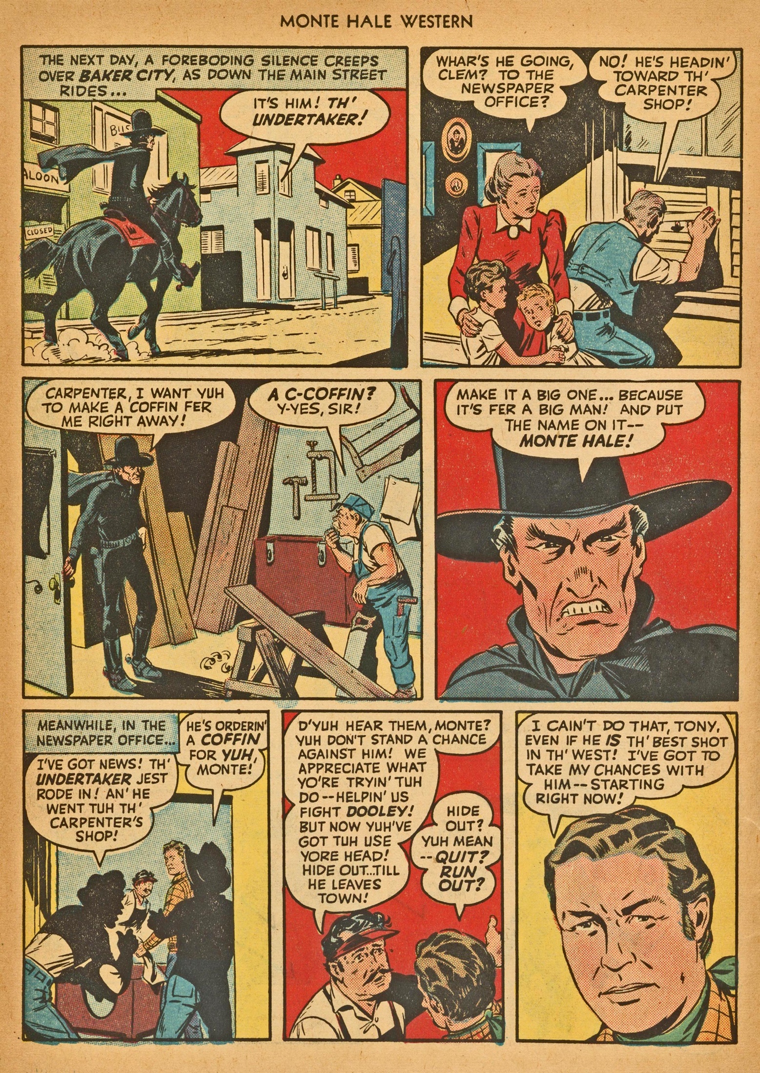 Read online Monte Hale Western comic -  Issue #30 - 8