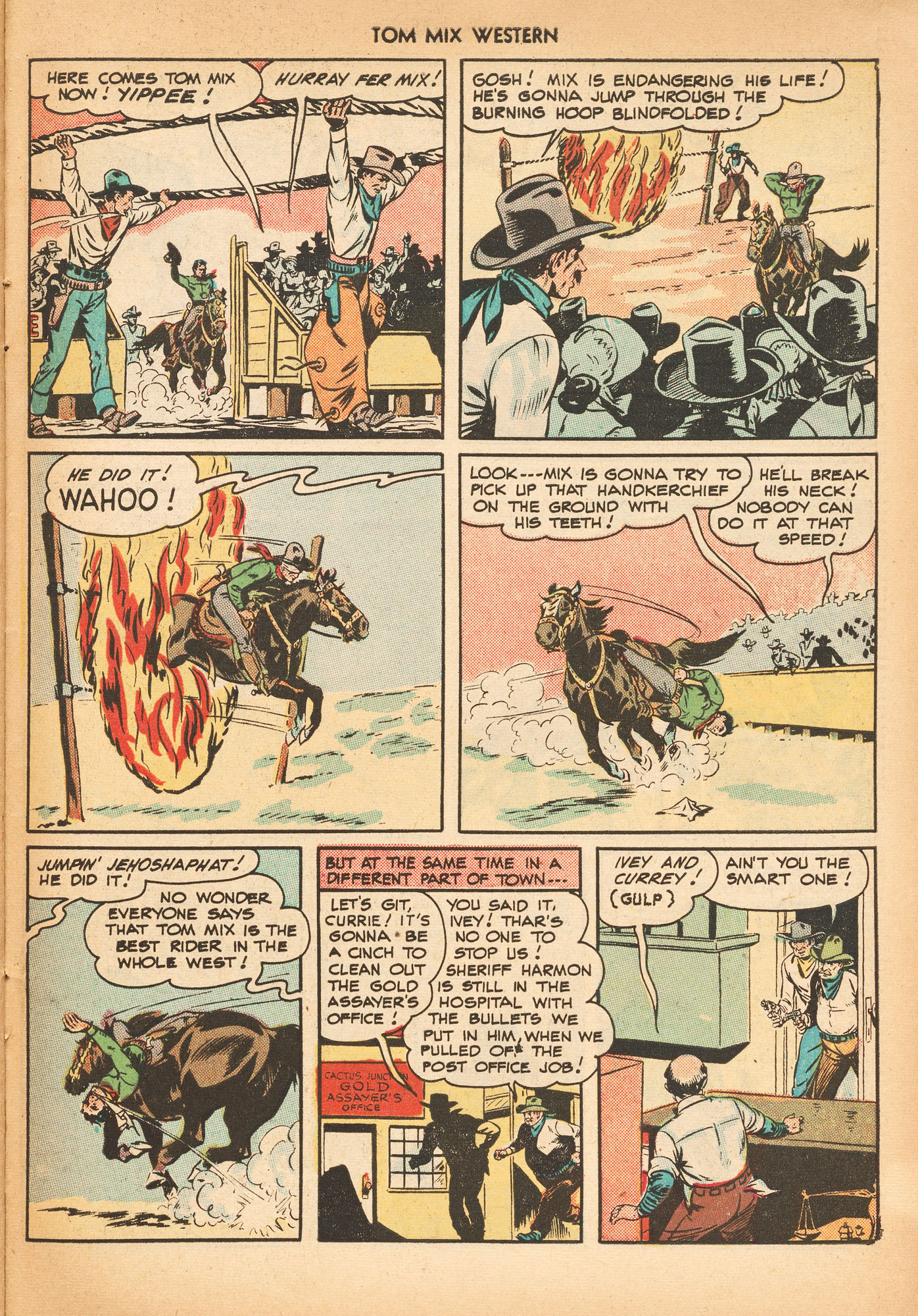 Read online Tom Mix Western (1948) comic -  Issue #15 - 43