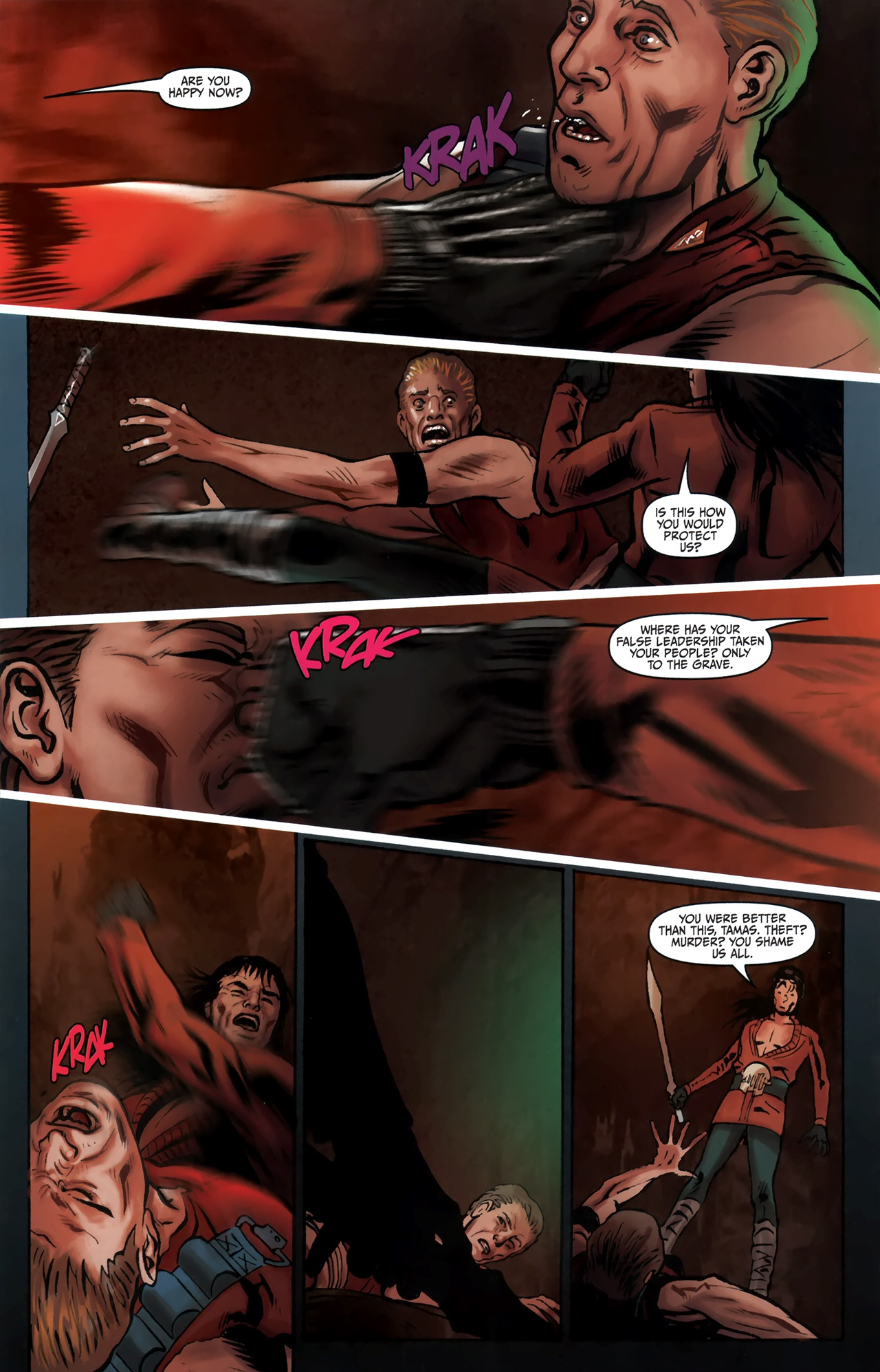Read online Star Trek: Khan Ruling in Hell comic -  Issue #4 - 18