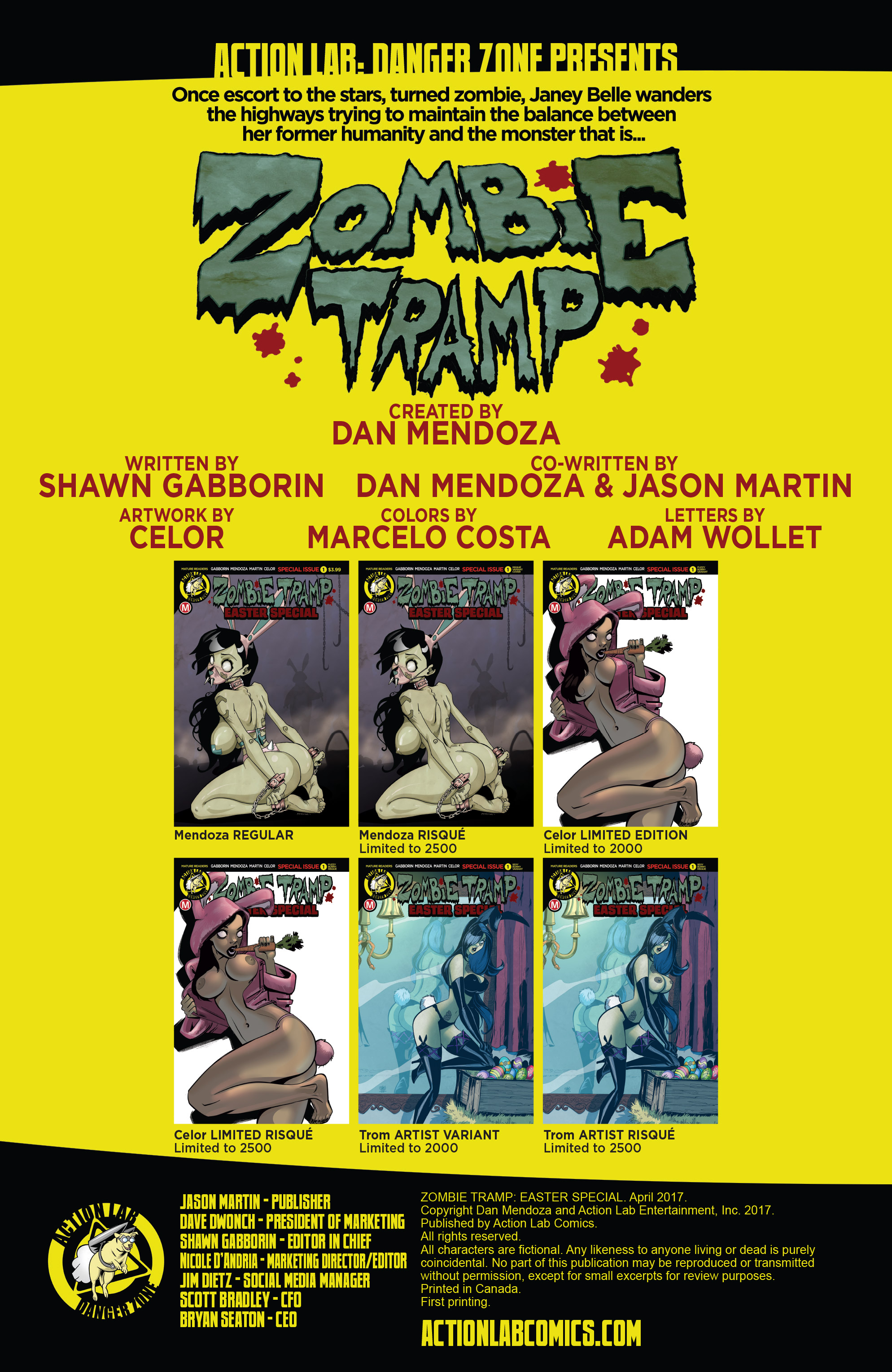 Read online Zombie Tramp: Easter Special comic -  Issue # Full - 2