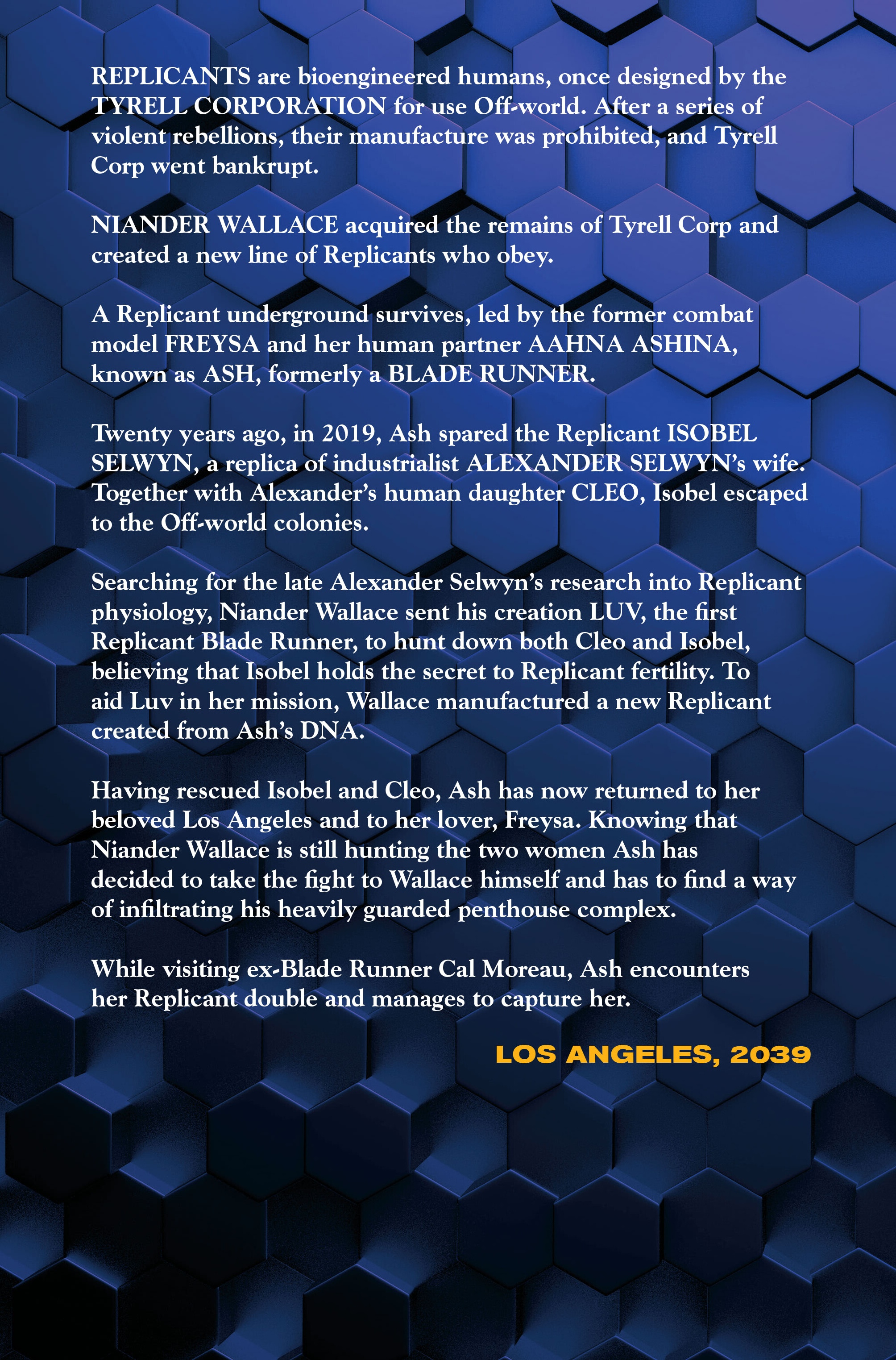 Read online Blade Runner 2039 comic -  Issue #10 - 6