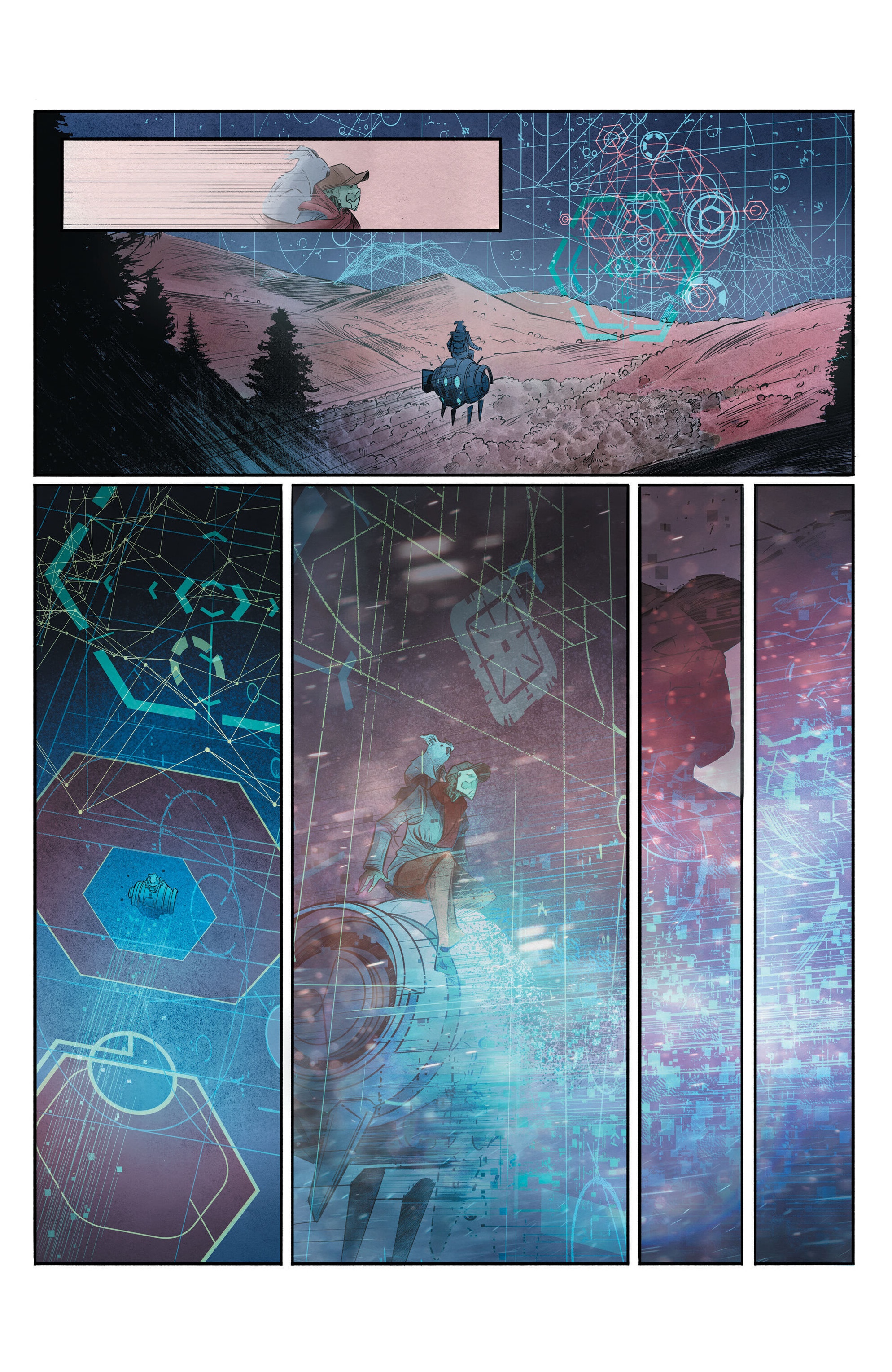 Read online Hexagon Bridge comic -  Issue #4 - 9