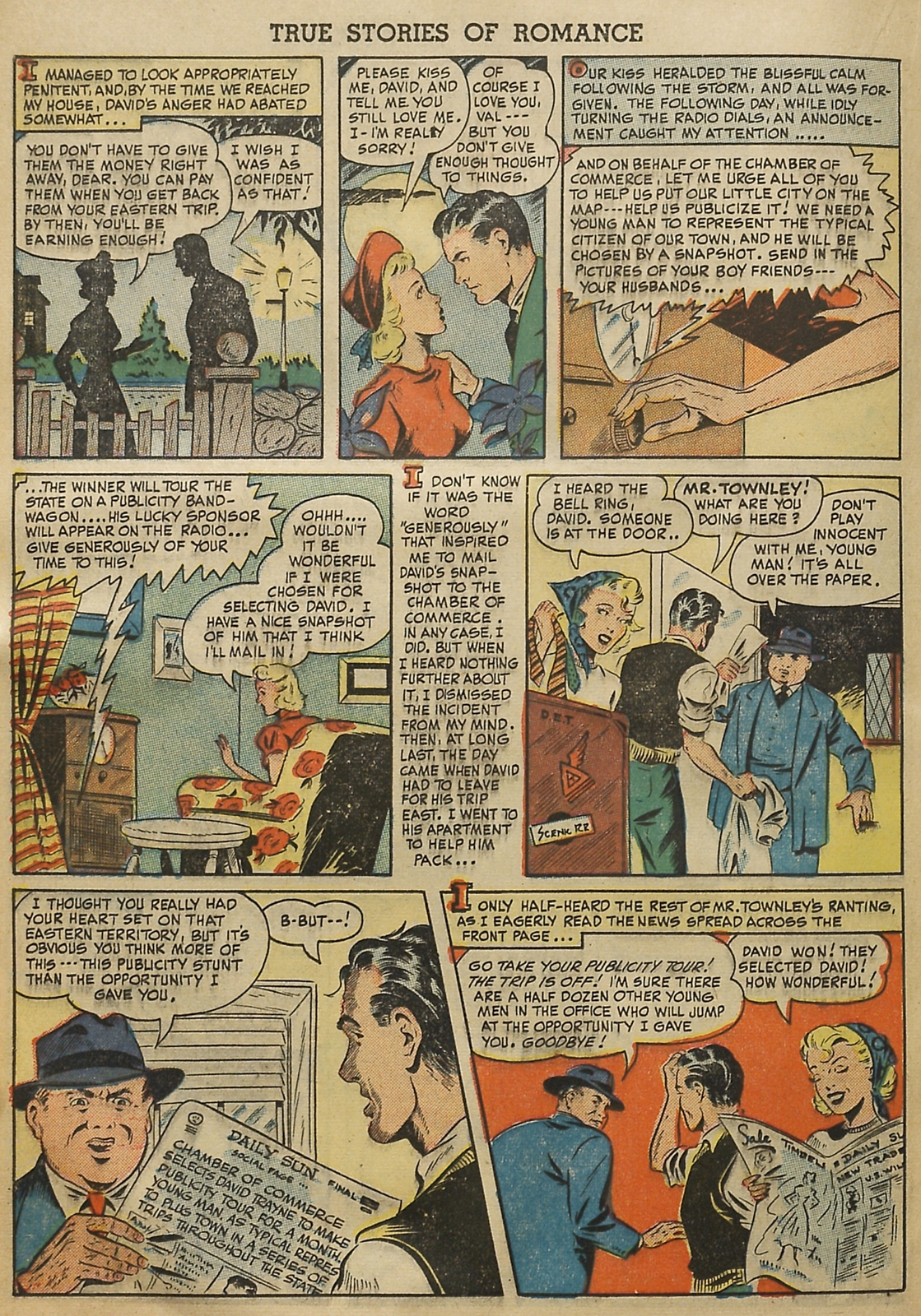 Read online True Stories of Romance comic -  Issue #1 - 20