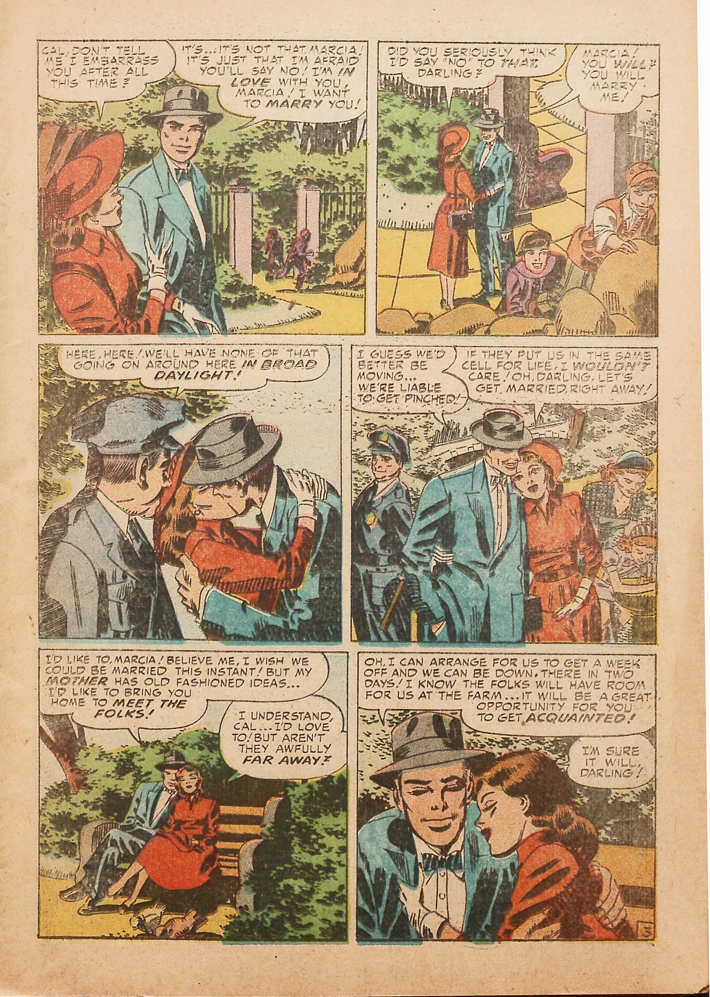 Read online Young Love (1949) comic -  Issue #22 - 5