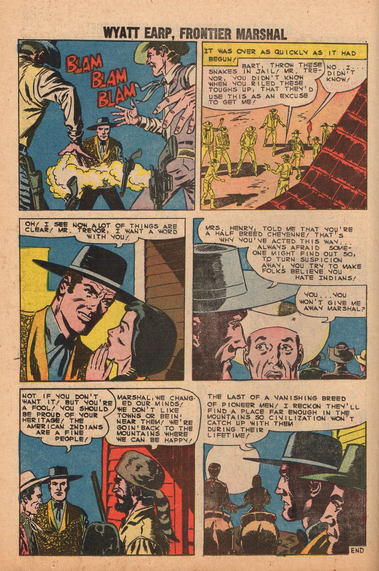 Read online Wyatt Earp Frontier Marshal comic -  Issue #31 - 14