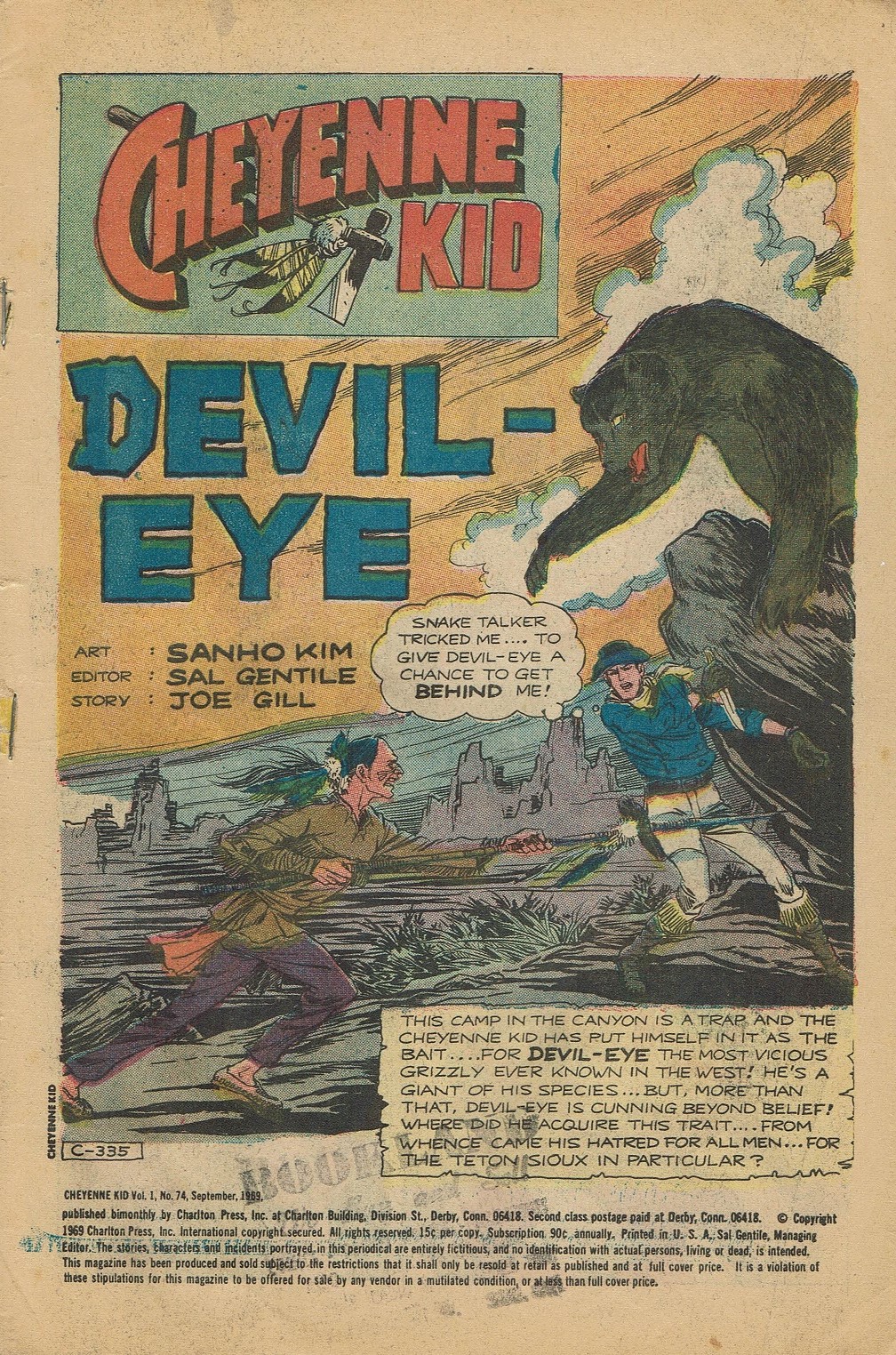 Read online Cheyenne Kid comic -  Issue #74 - 3