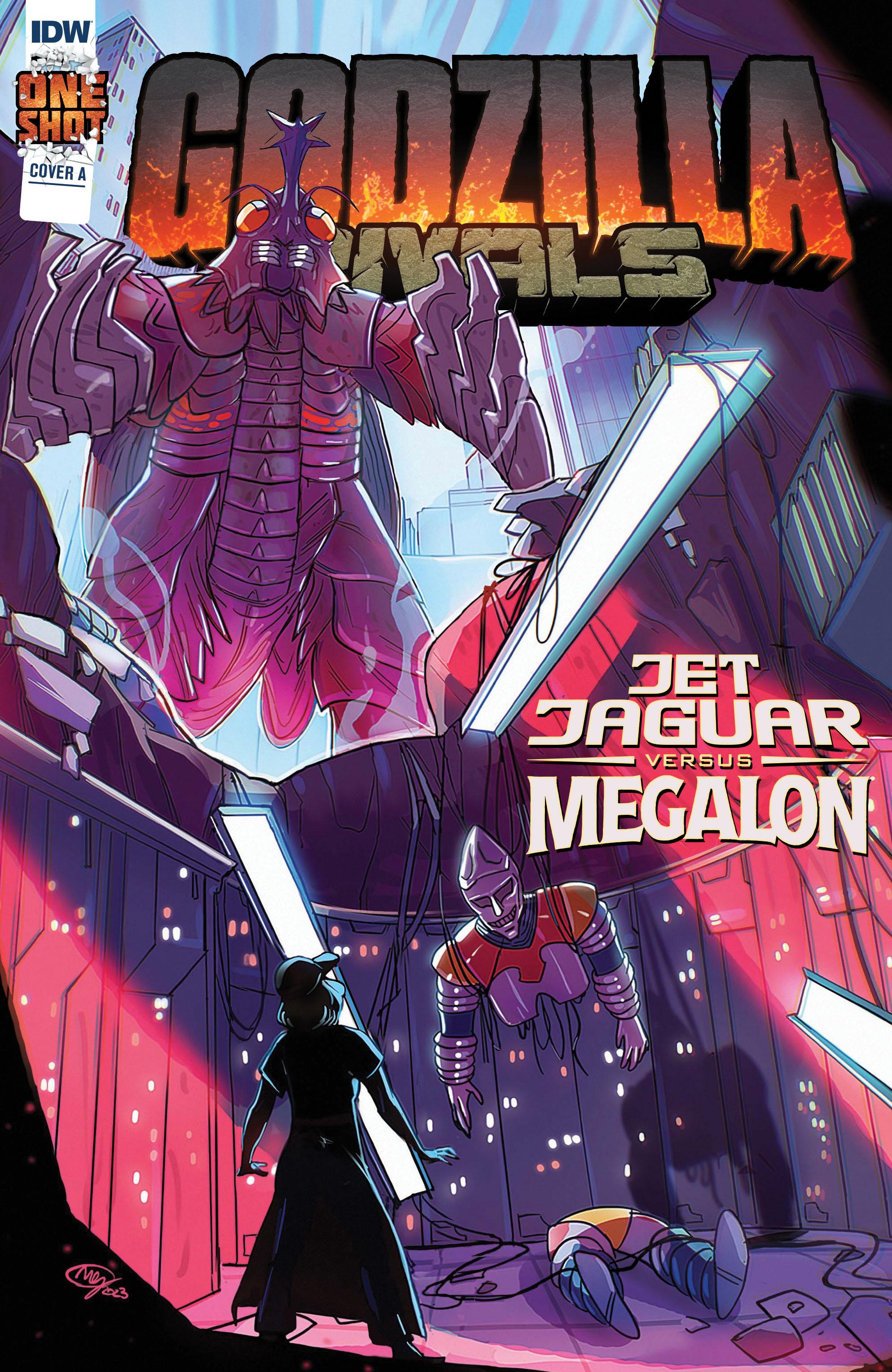 Read online Godzilla Rivals: Jet Jaguar vs. Megalon comic -  Issue # Full - 1