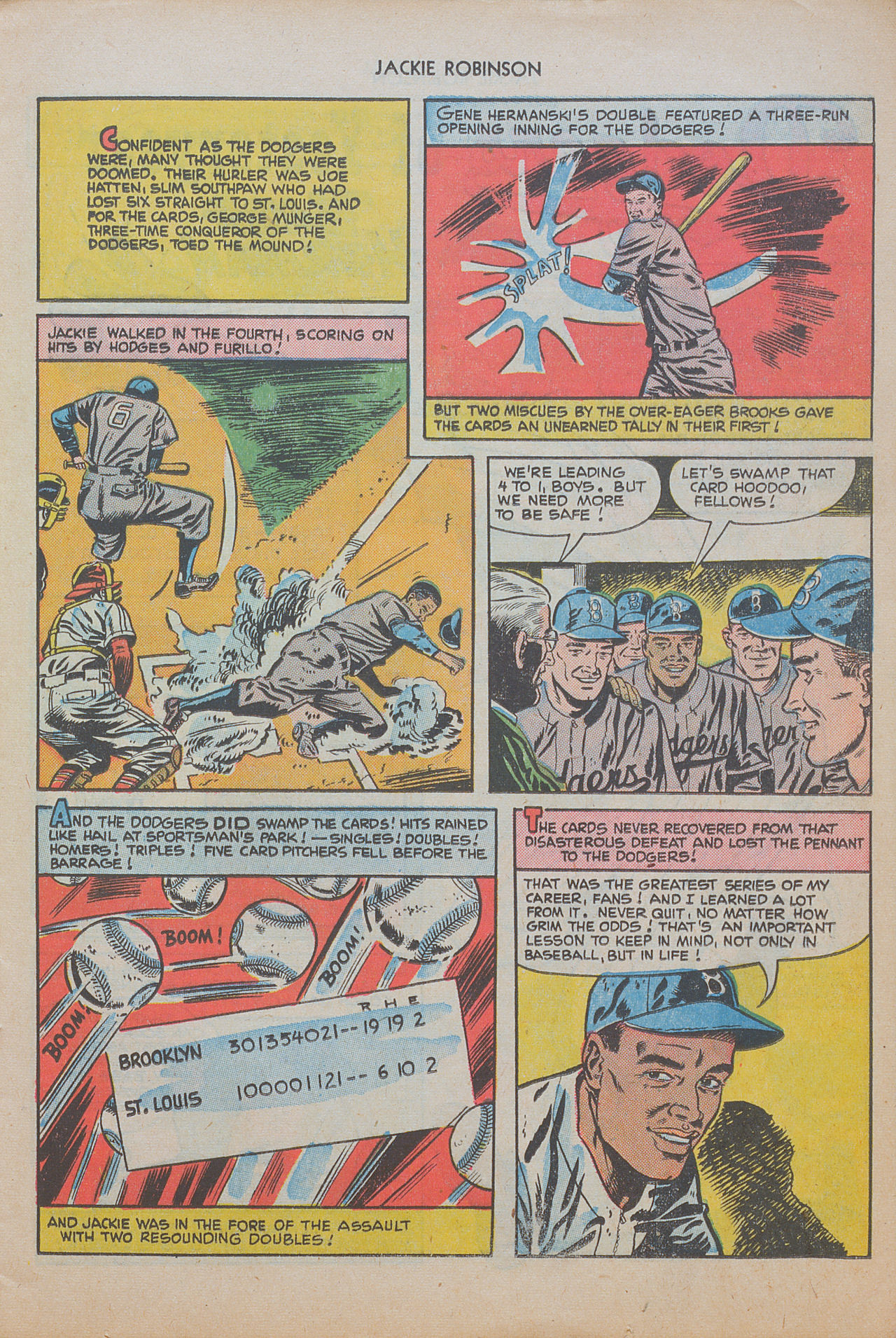 Read online Jackie Robinson comic -  Issue #5 - 13