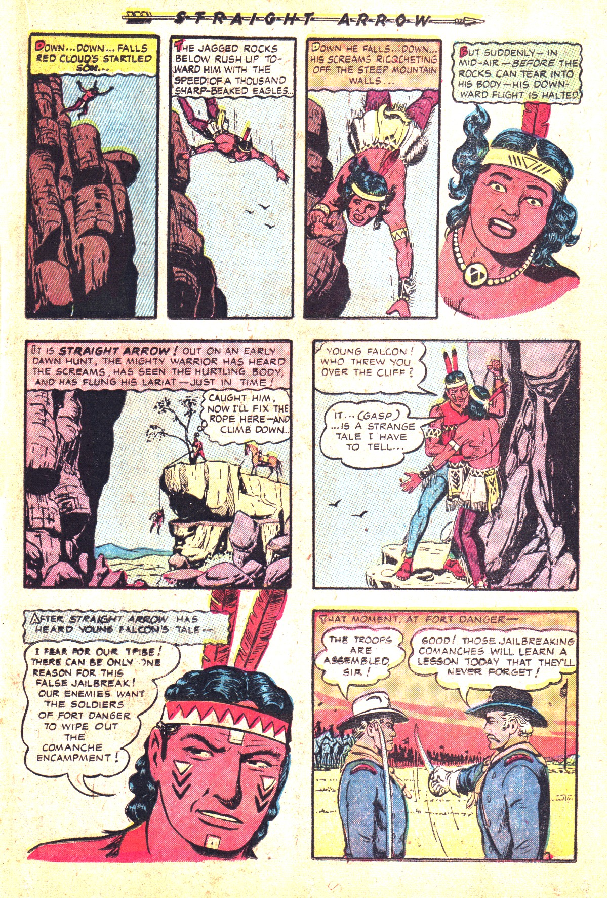 Read online Straight Arrow comic -  Issue #33 - 15