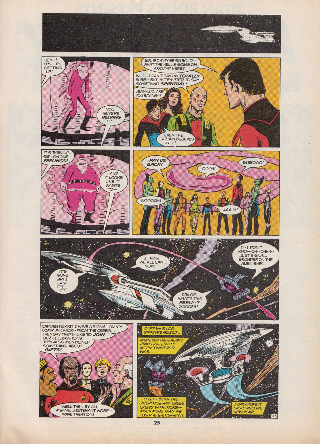 Read online Star Trek The Next Generation (1990) comic -  Issue #3 - 25