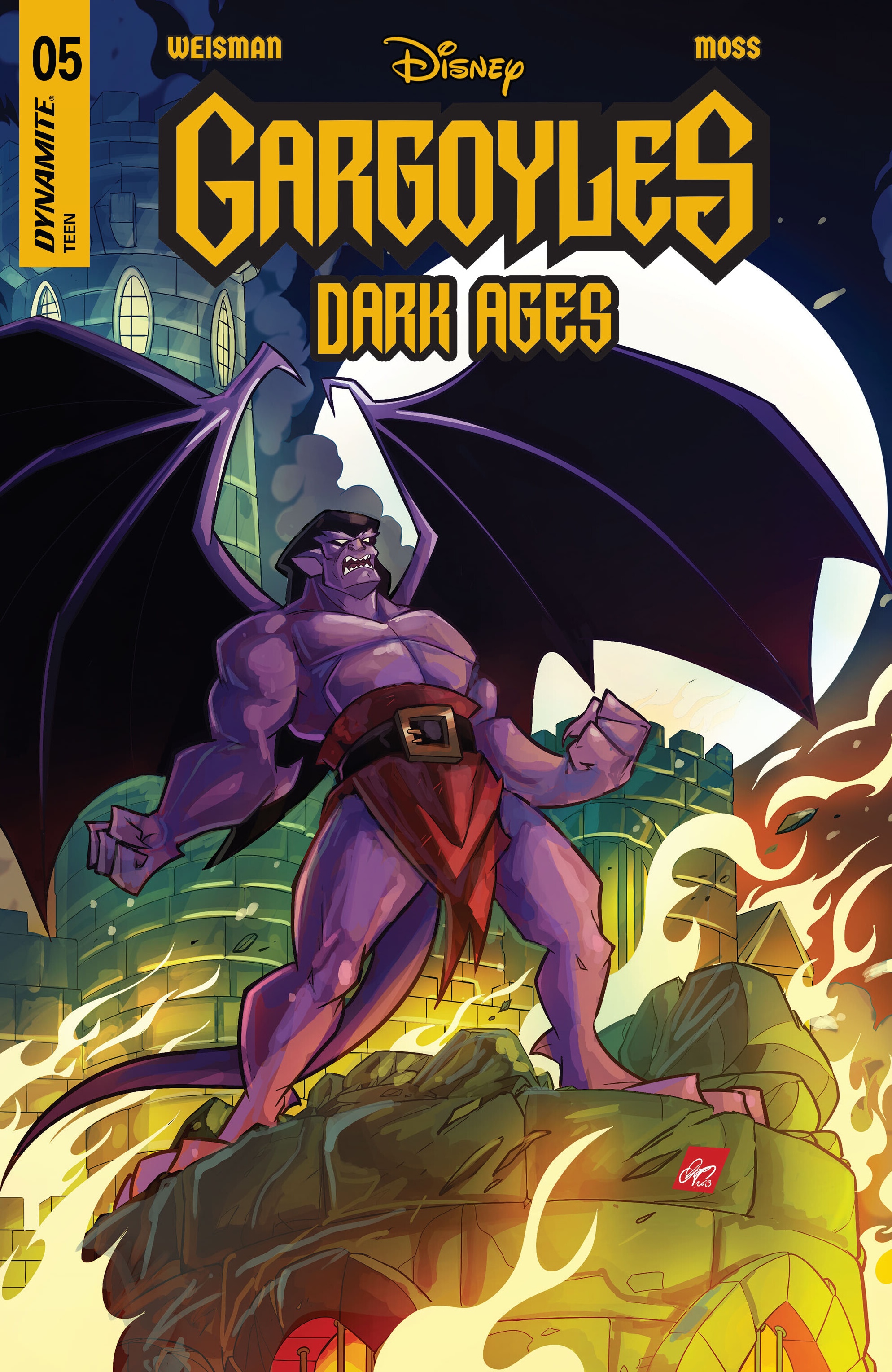 Read online Gargoyles: Dark Ages comic -  Issue #5 - 3
