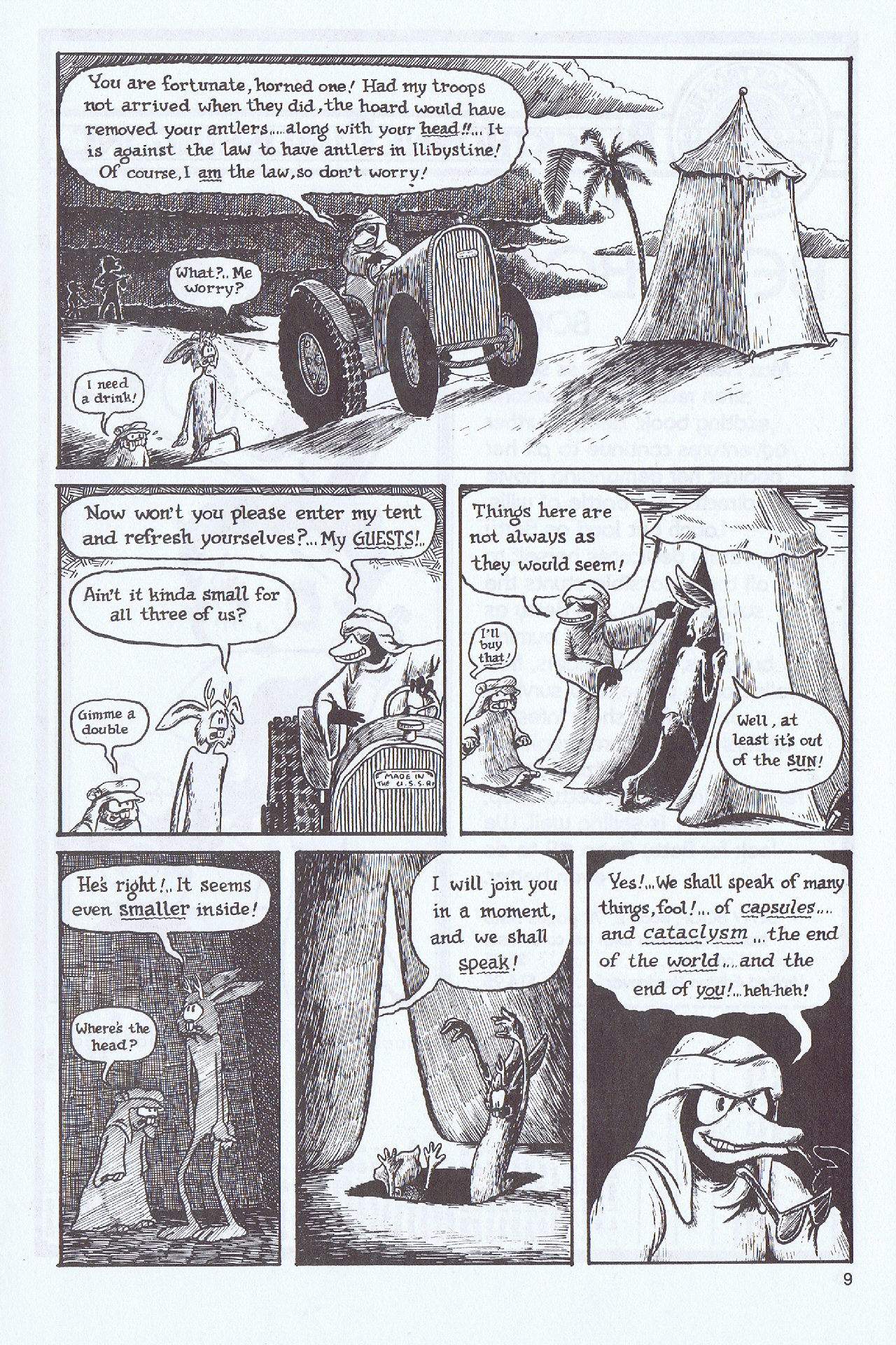 Read online Tales Of The Jackalope comic -  Issue #3 - 11