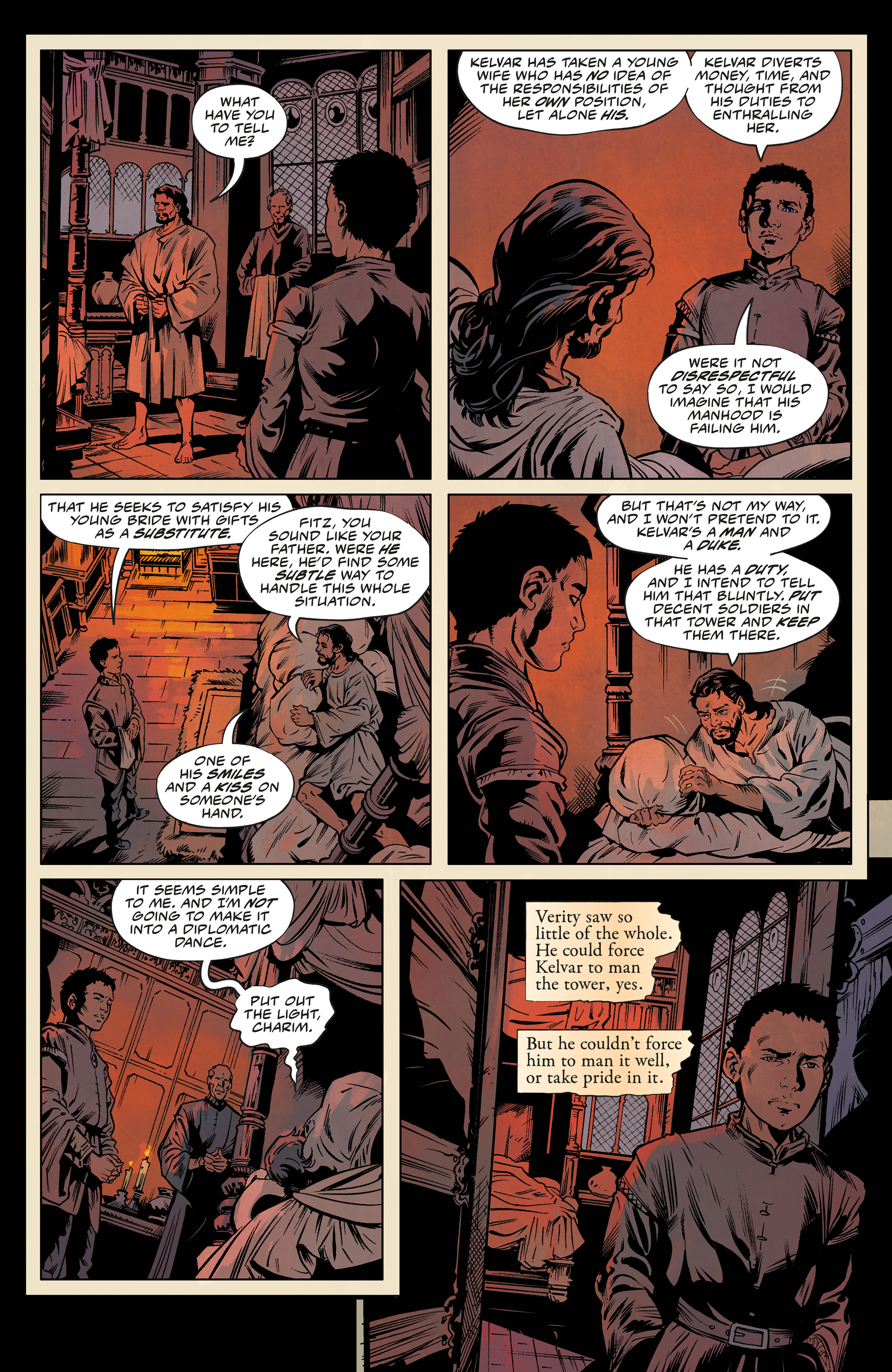 Read online Assassin's Apprentice II comic -  Issue #1 - 16