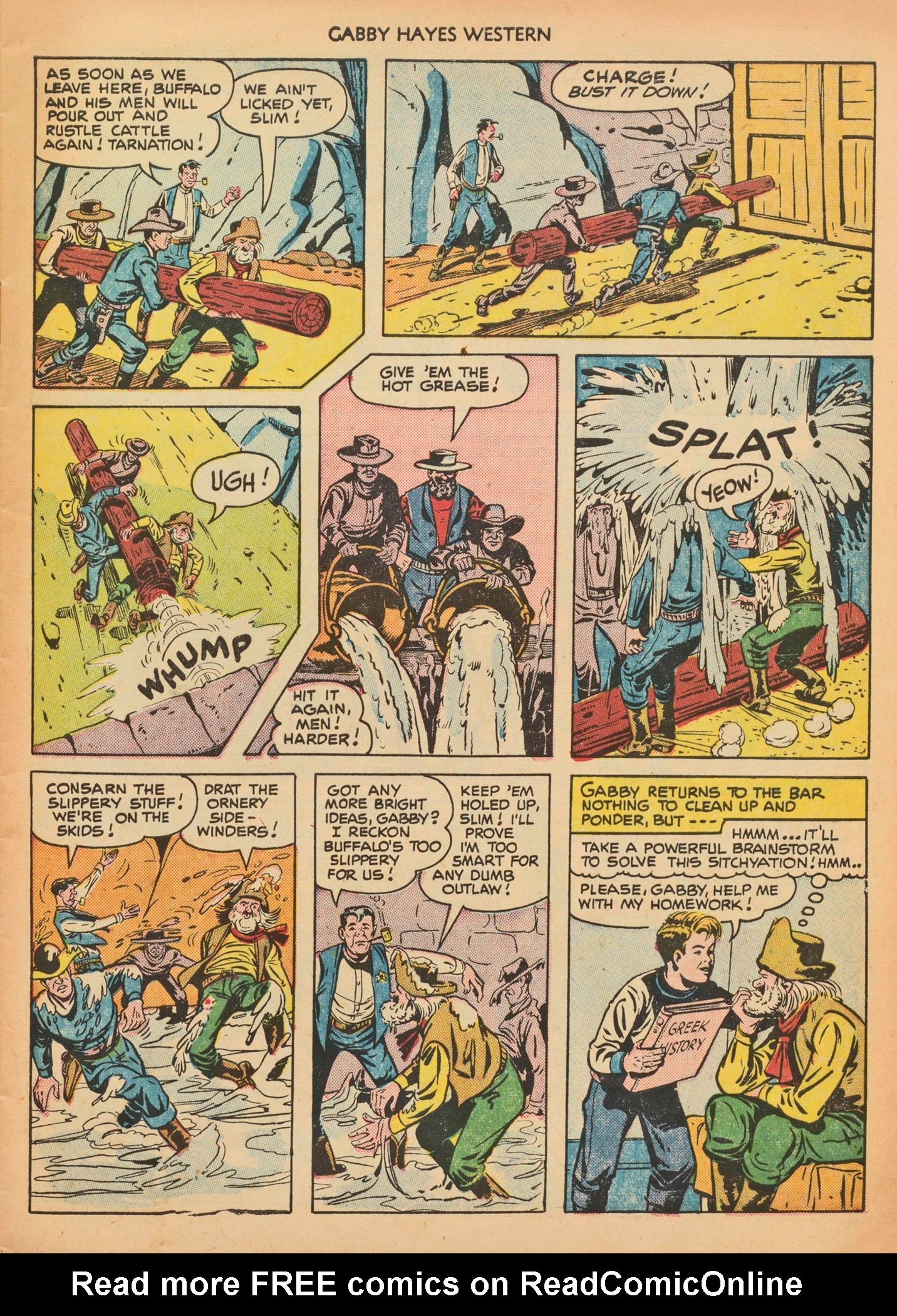 Read online Gabby Hayes Western comic -  Issue #32 - 5