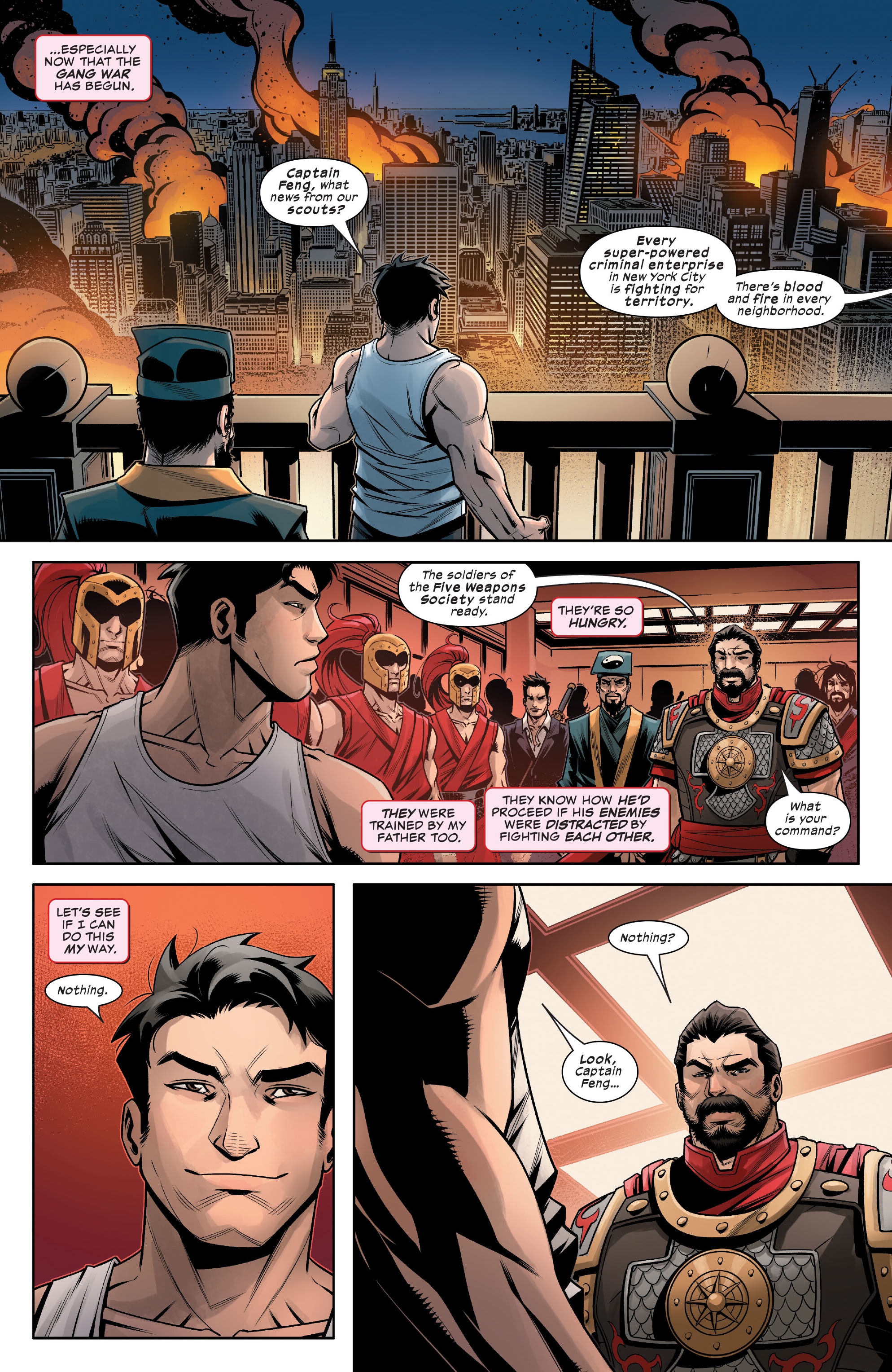 Read online Deadly Hands of Kung Fu: Gang War comic -  Issue #1 - 9