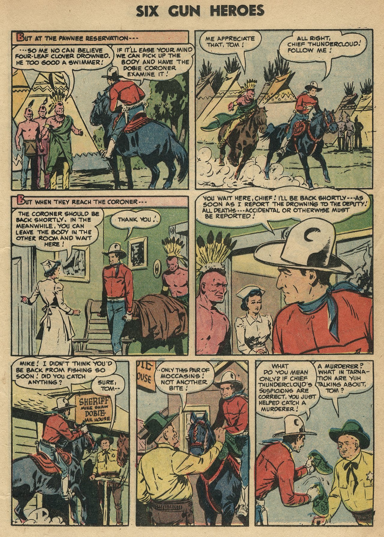 Read online Six-Gun Heroes comic -  Issue #35 - 25