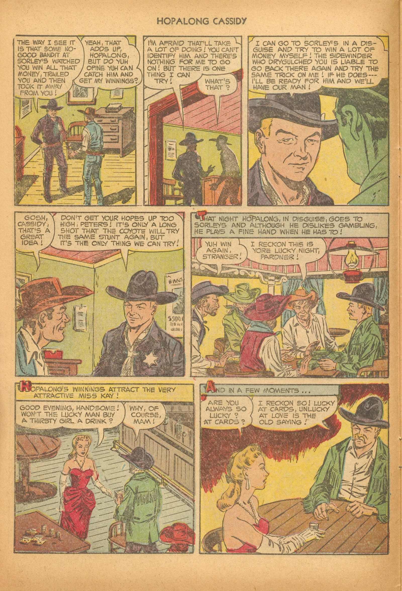 Read online Hopalong Cassidy comic -  Issue #81 - 10