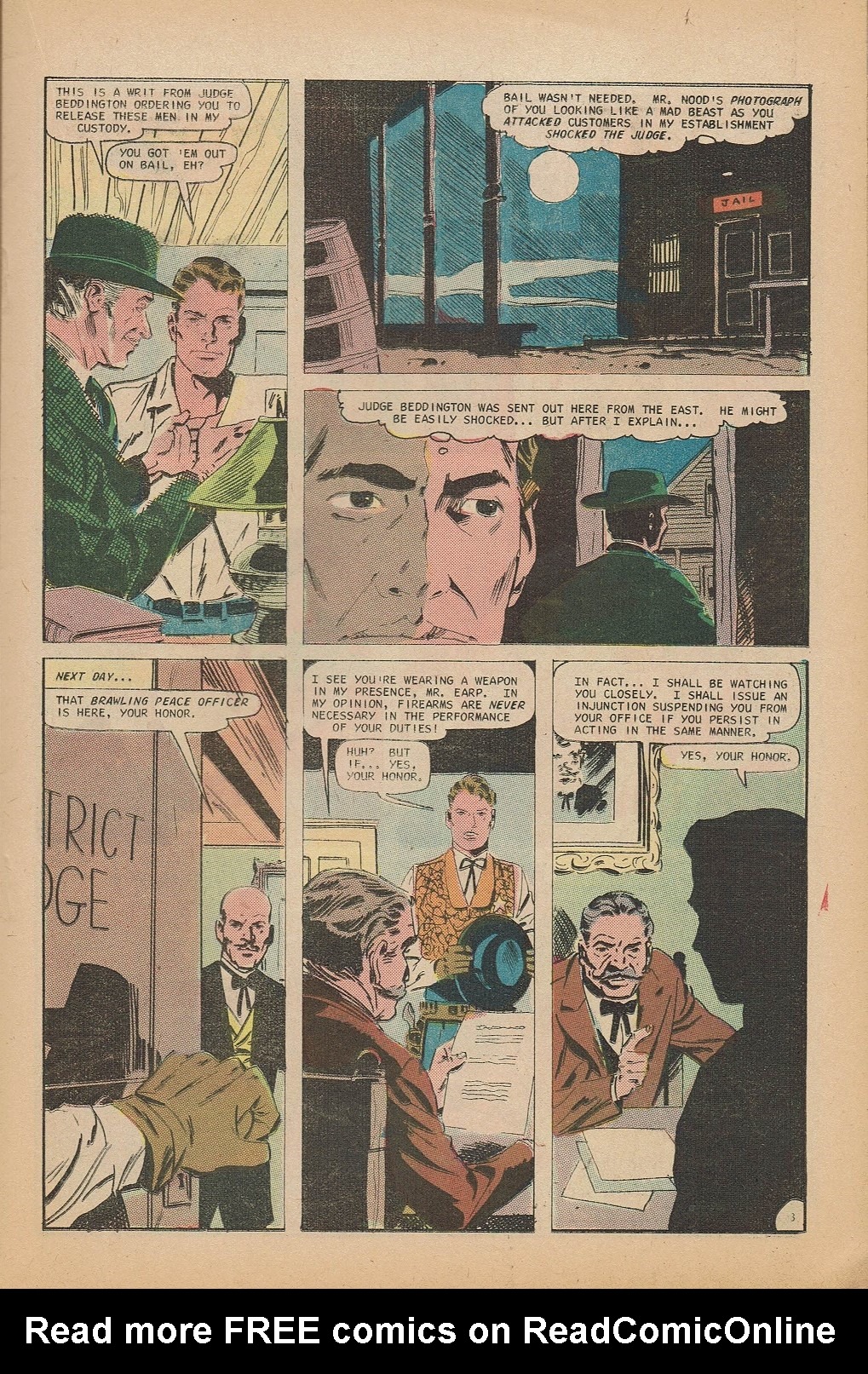 Read online Wyatt Earp Frontier Marshal comic -  Issue #69 - 15