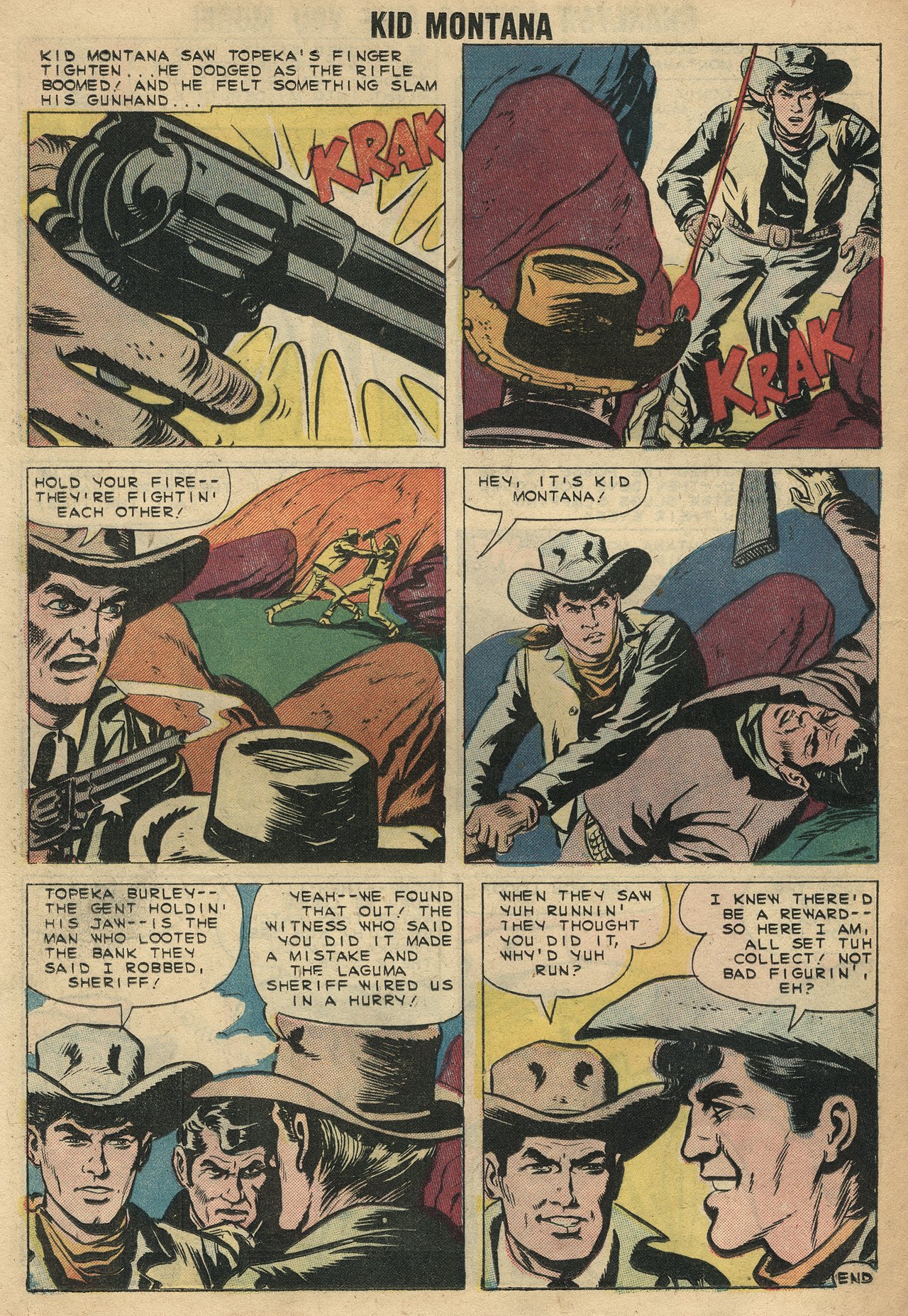 Read online Kid Montana comic -  Issue #20 - 20
