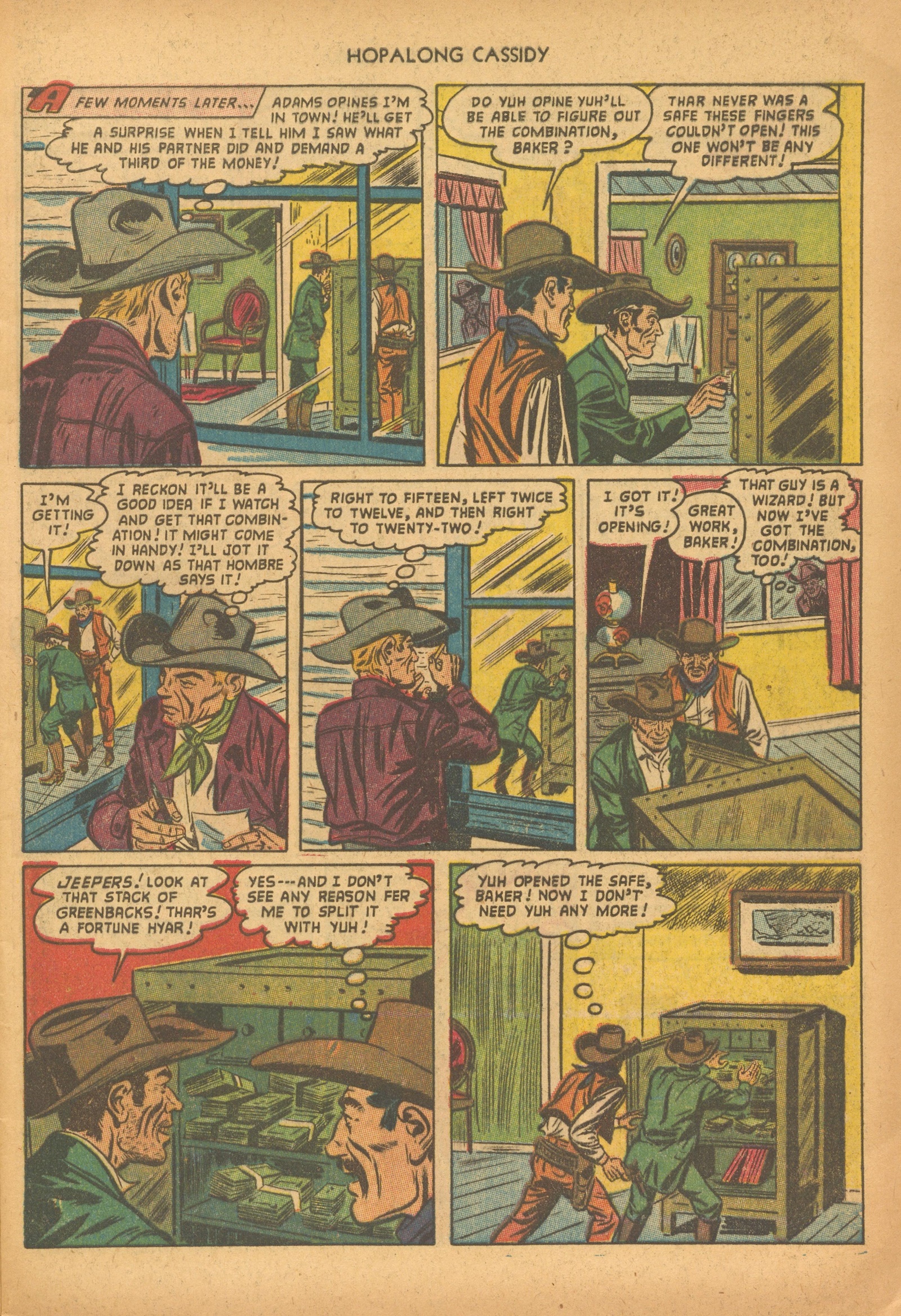 Read online Hopalong Cassidy comic -  Issue #78 - 9
