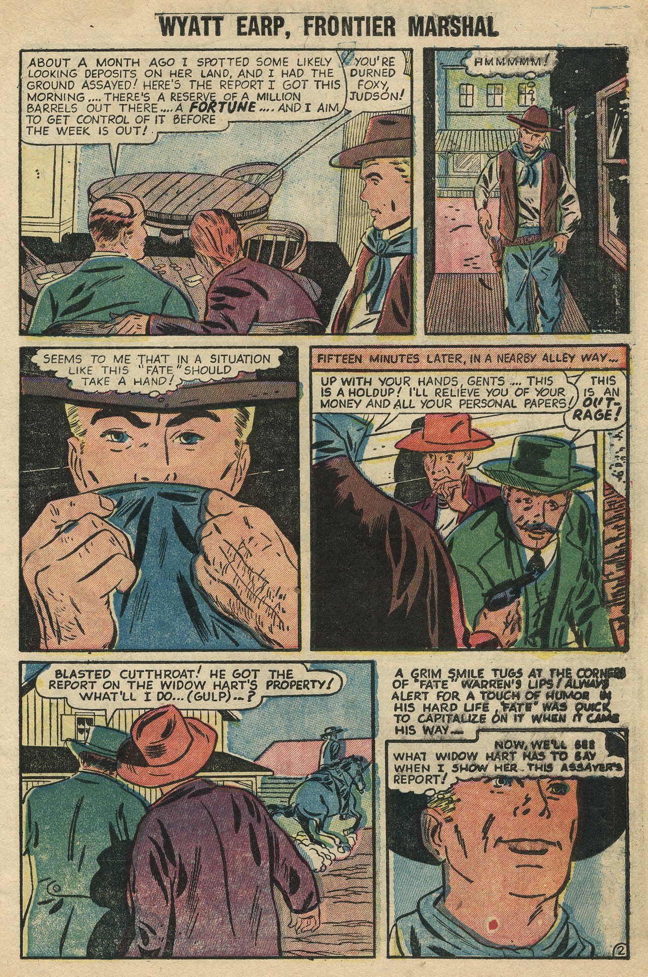 Read online Wyatt Earp Frontier Marshal comic -  Issue #12 - 27
