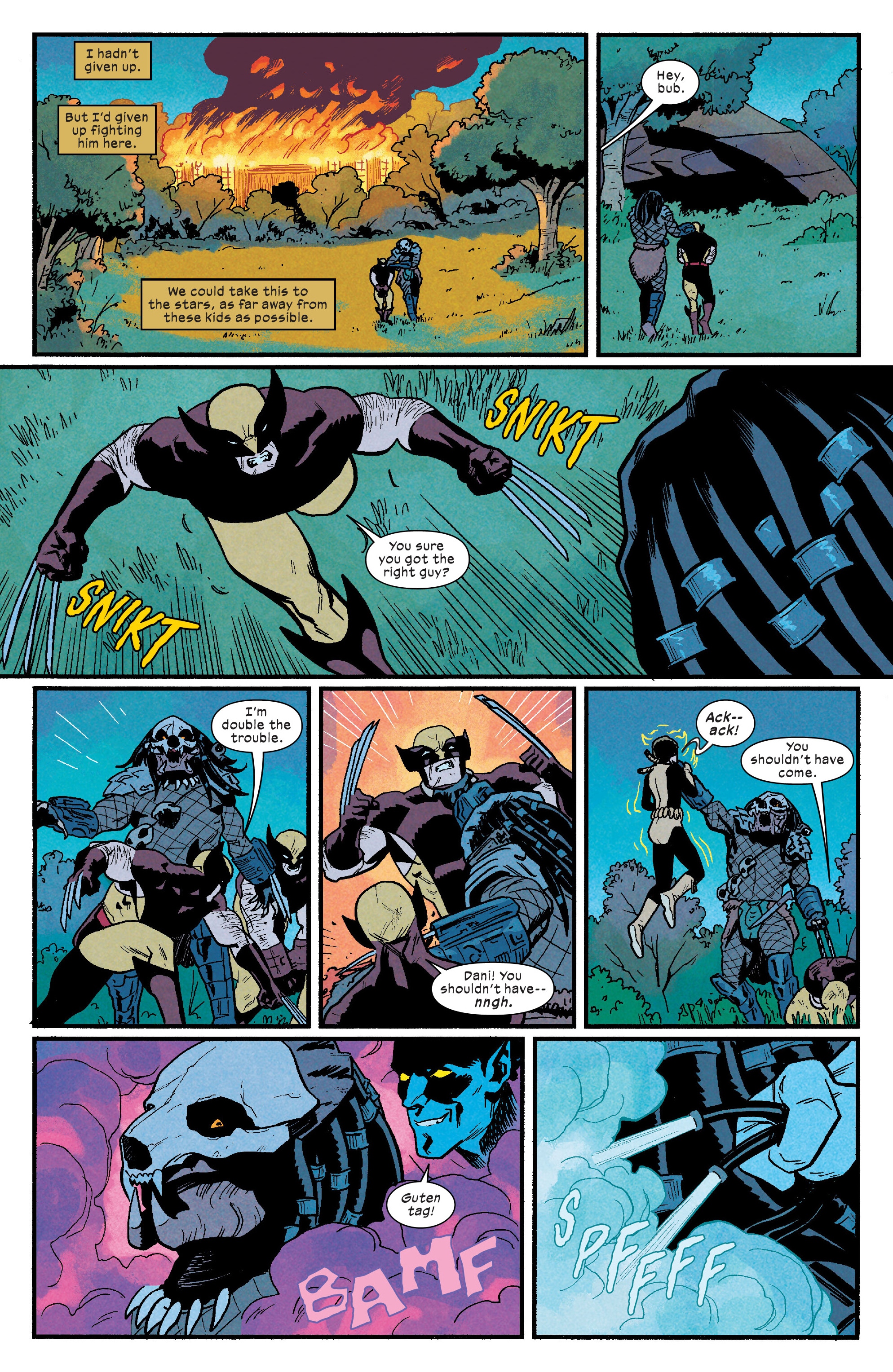 Read online Predator vs. Wolverine comic -  Issue #4 - 21