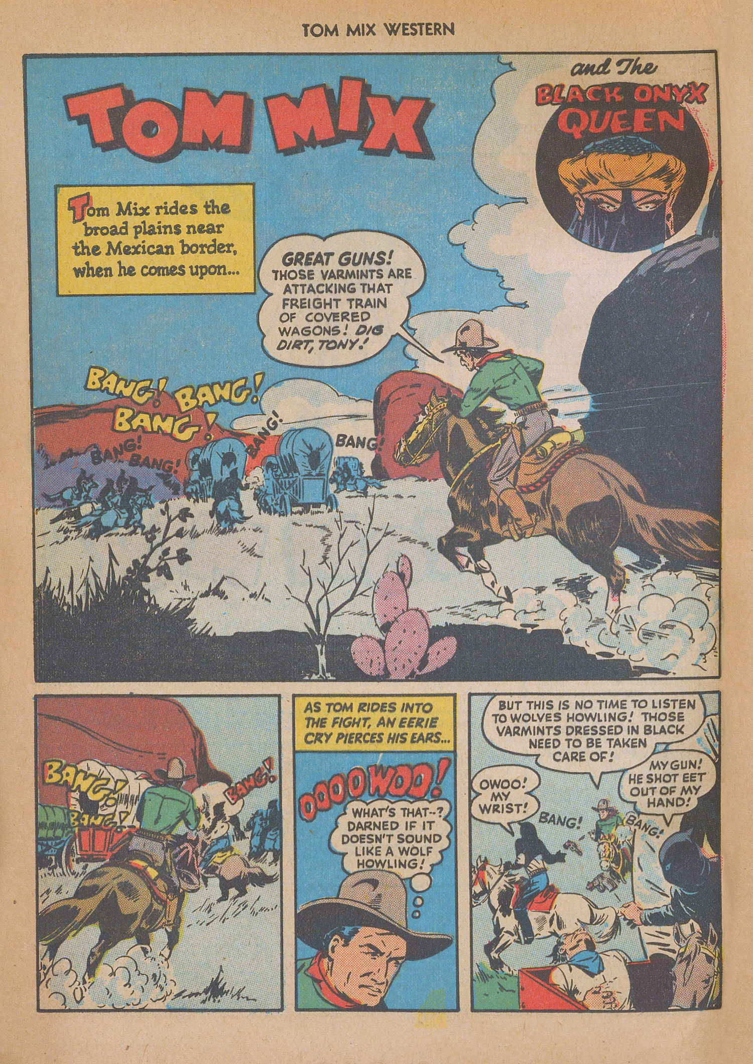 Read online Tom Mix Western (1948) comic -  Issue #12 - 4