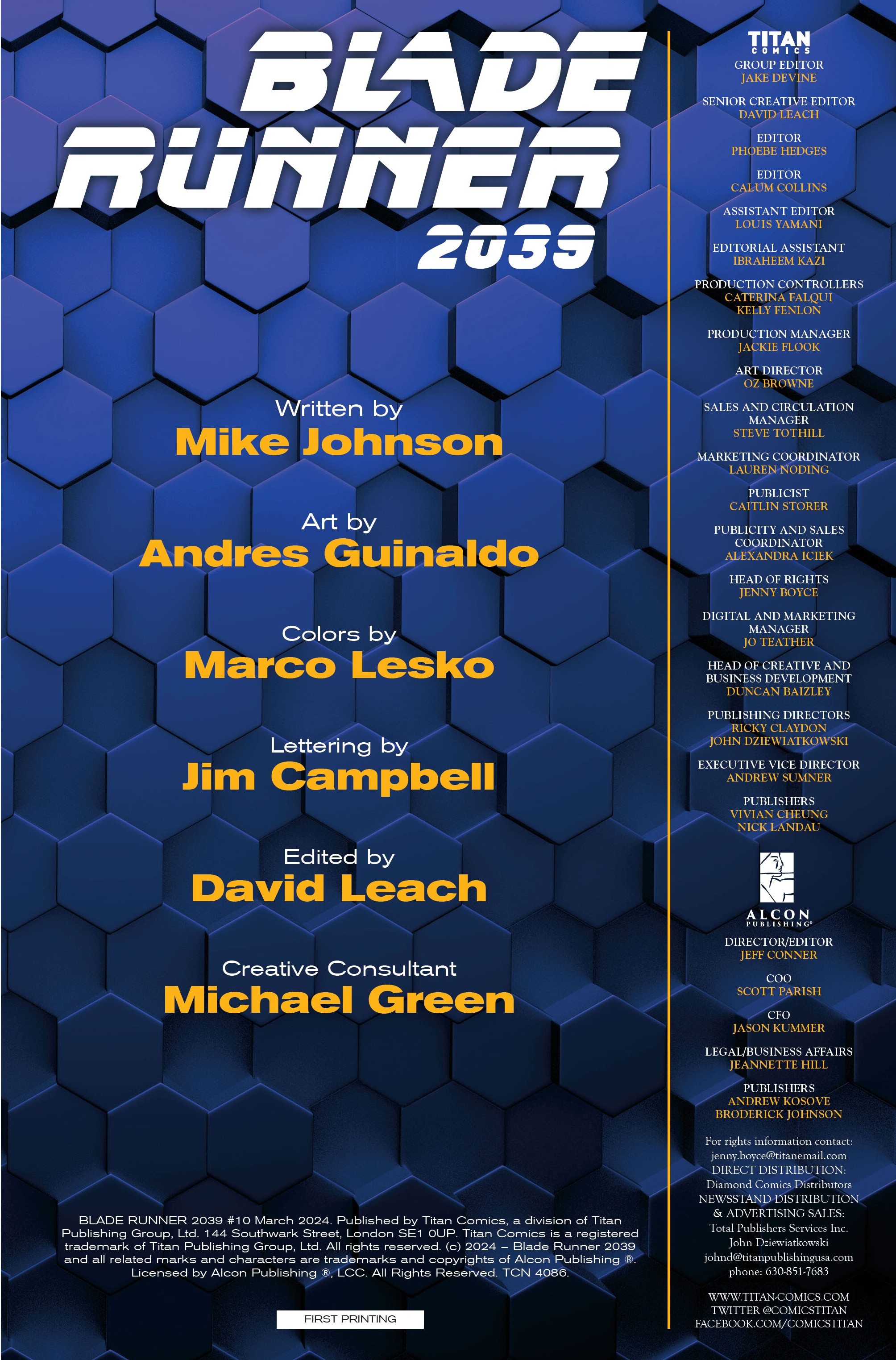 Read online Blade Runner 2039 comic -  Issue #10 - 5