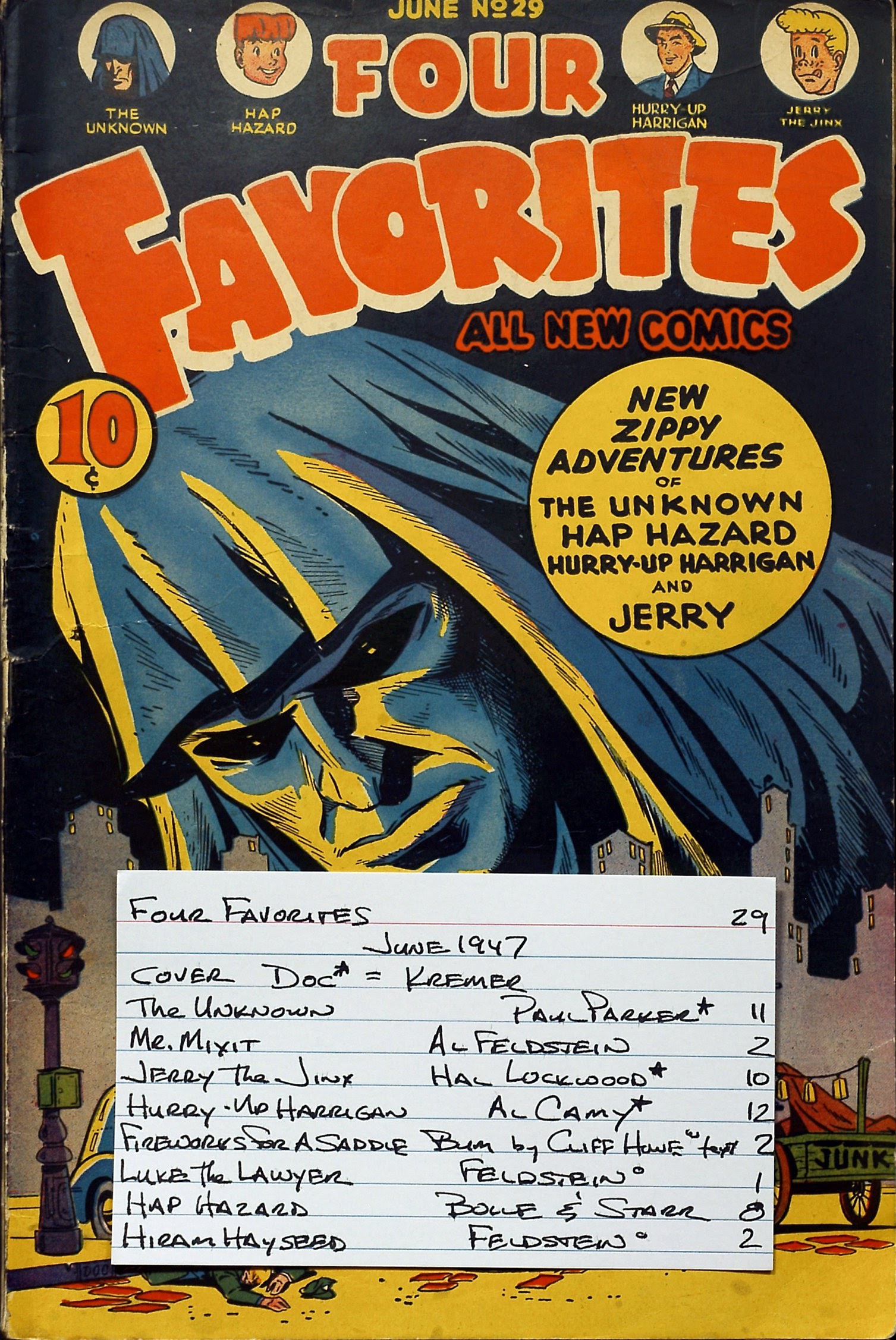 Read online Four Favorites comic -  Issue #29 - 53