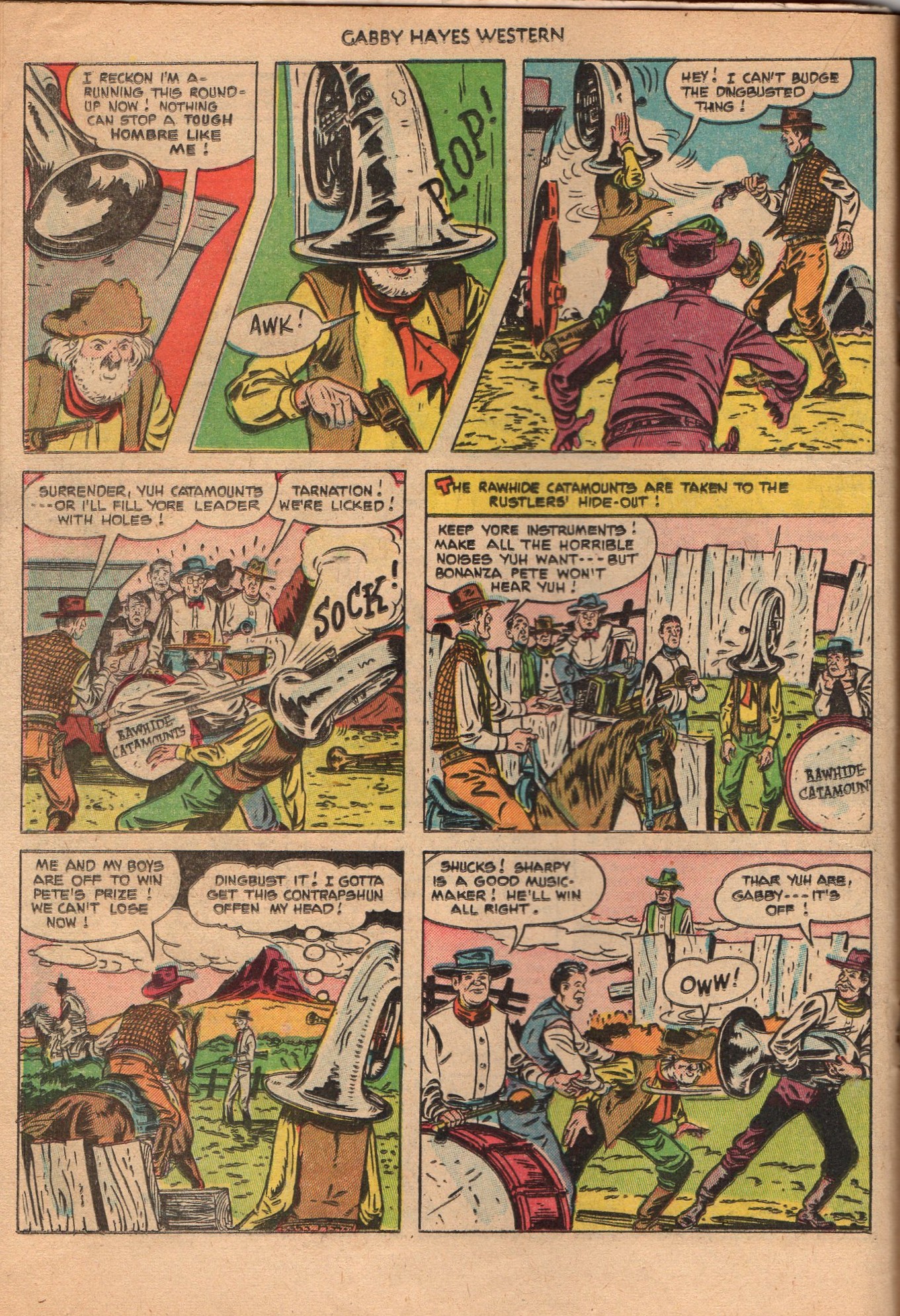 Read online Gabby Hayes Western comic -  Issue #46 - 16