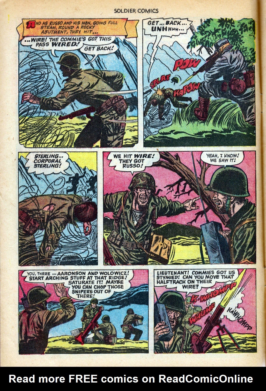 Read online Soldier Comics comic -  Issue #7 - 8