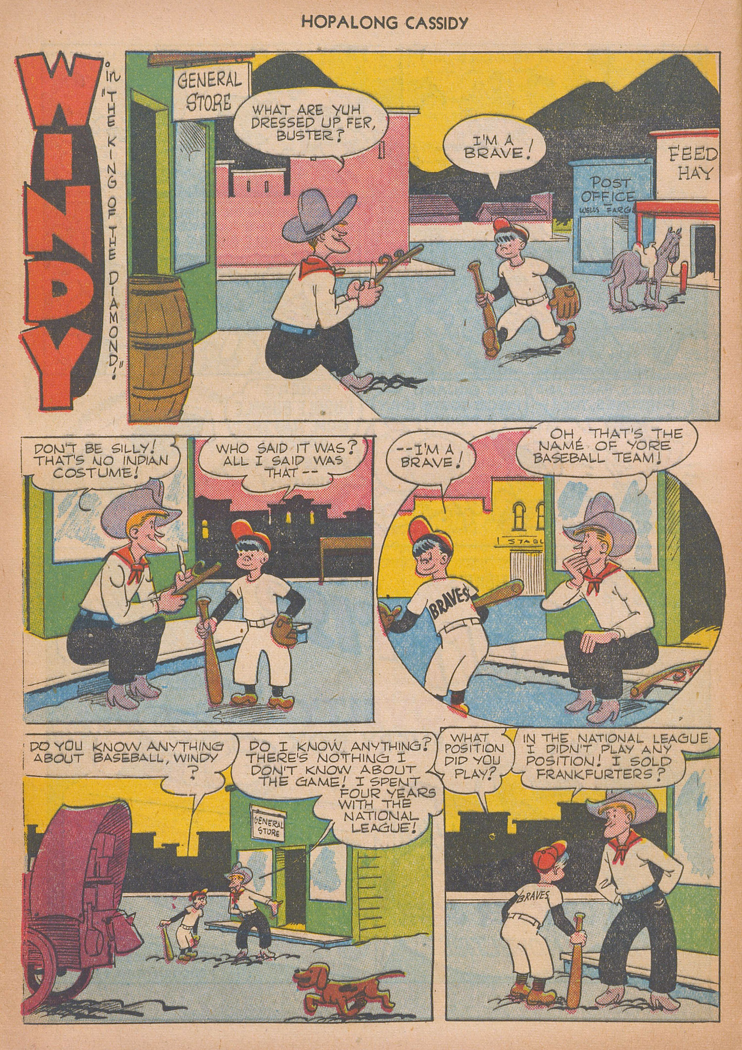 Read online Hopalong Cassidy comic -  Issue #51 - 36