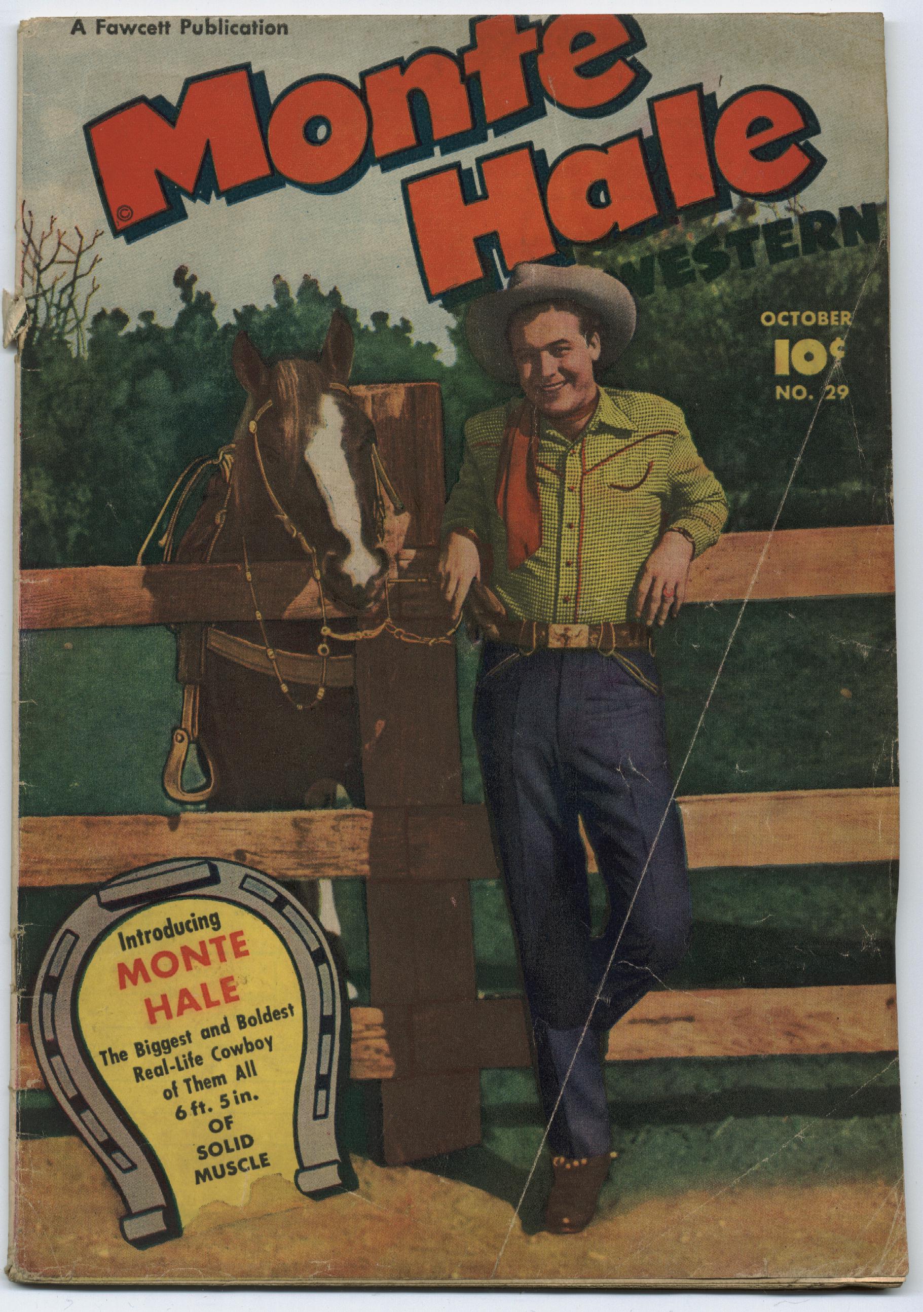 Read online Monte Hale Western comic -  Issue #29 - 1