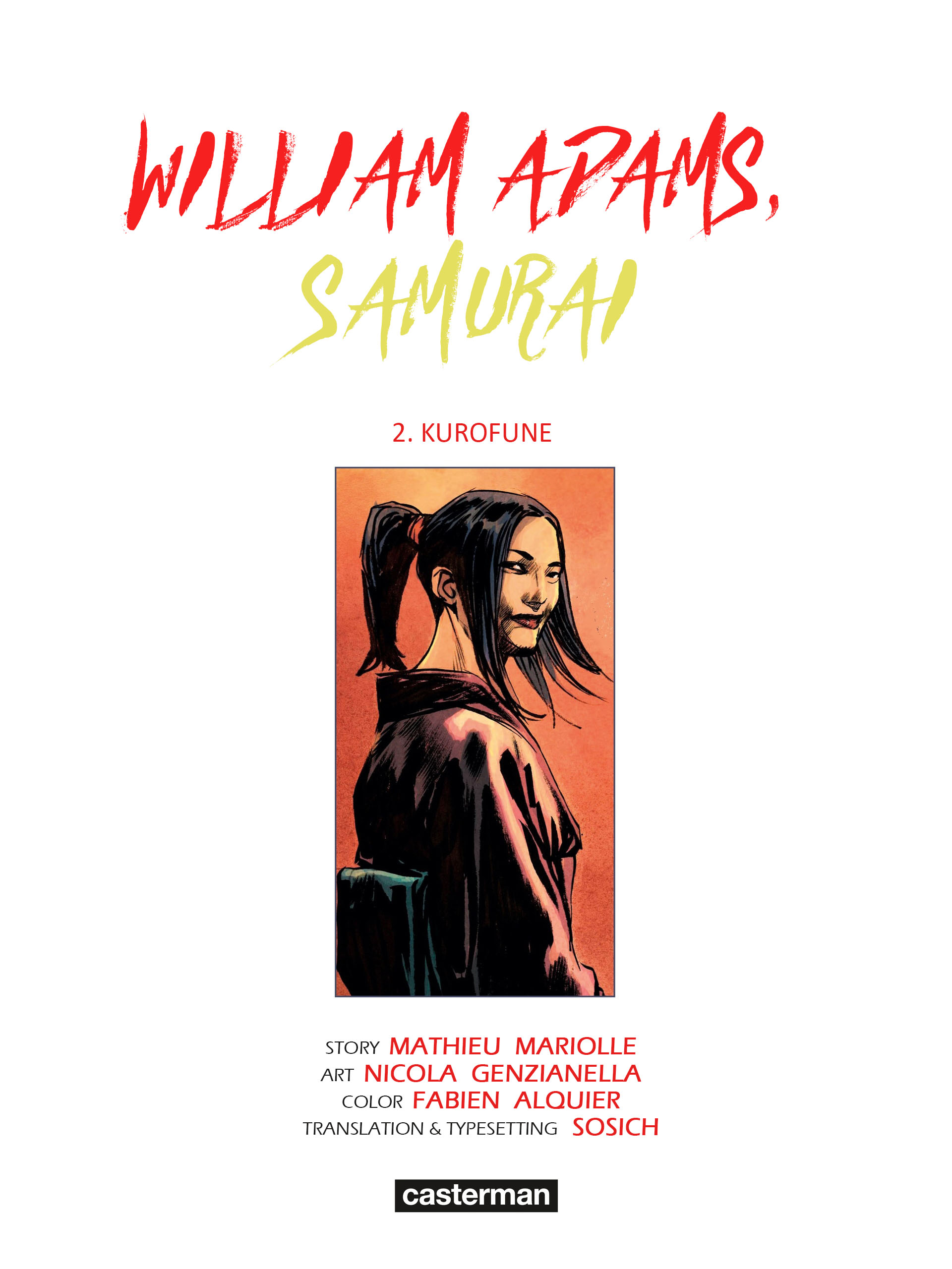 Read online William Adams, Samuraj comic -  Issue #2 - 2