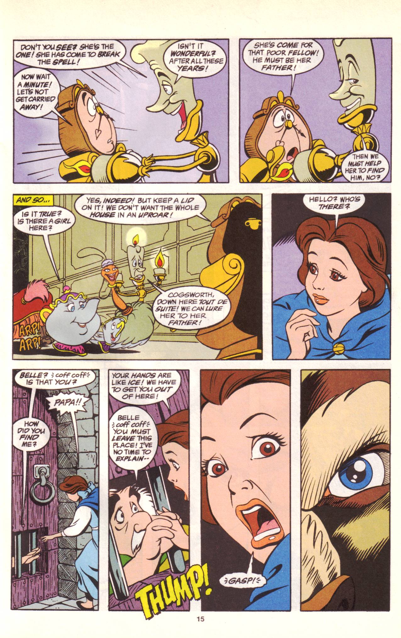 Read online Disney's Beauty and The Beast (1991) comic -  Issue # Full - 17