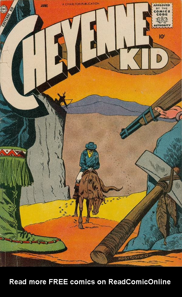 Read online Cheyenne Kid comic -  Issue #12 - 1