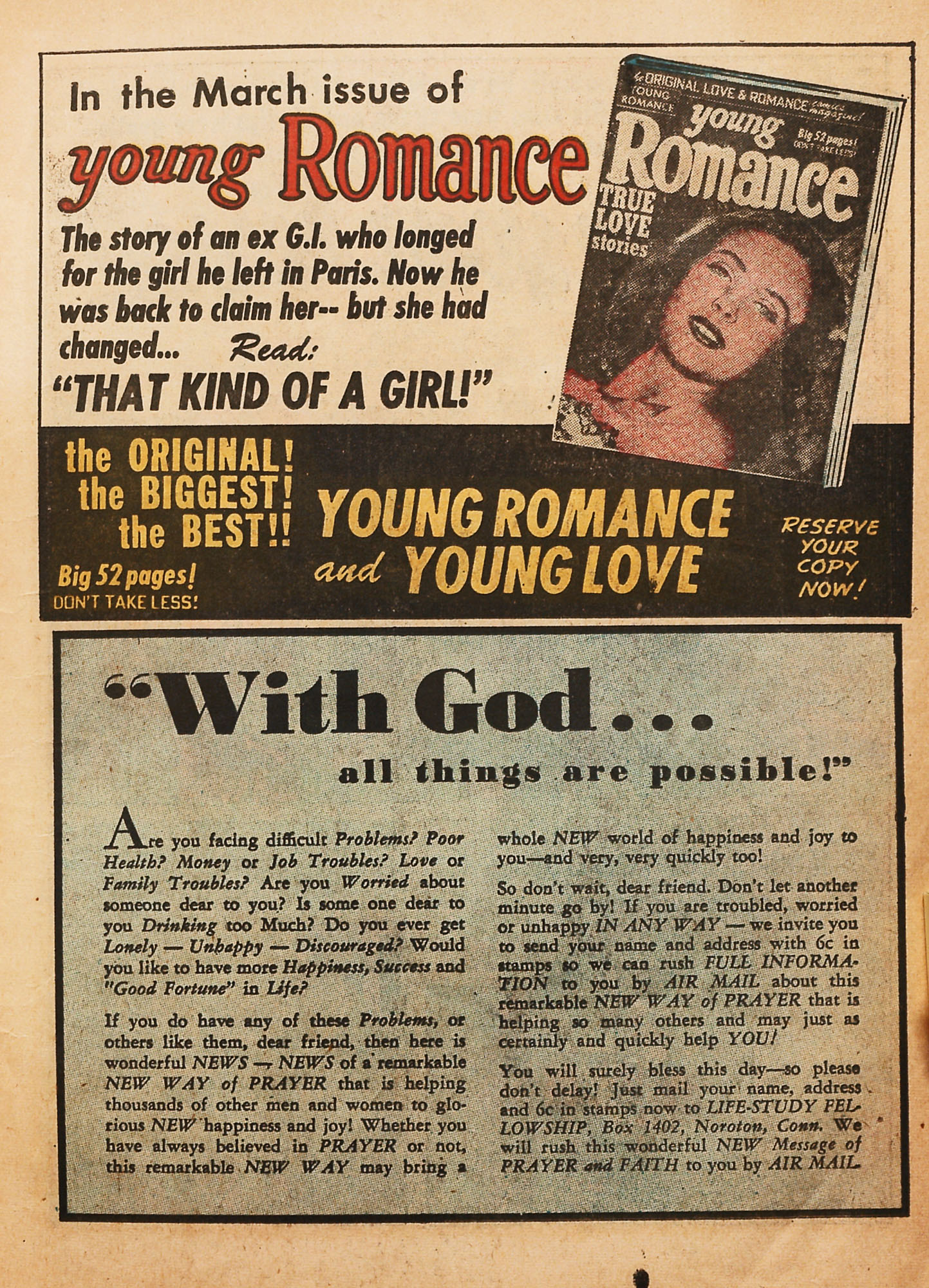 Read online Young Love (1949) comic -  Issue #7 - 11