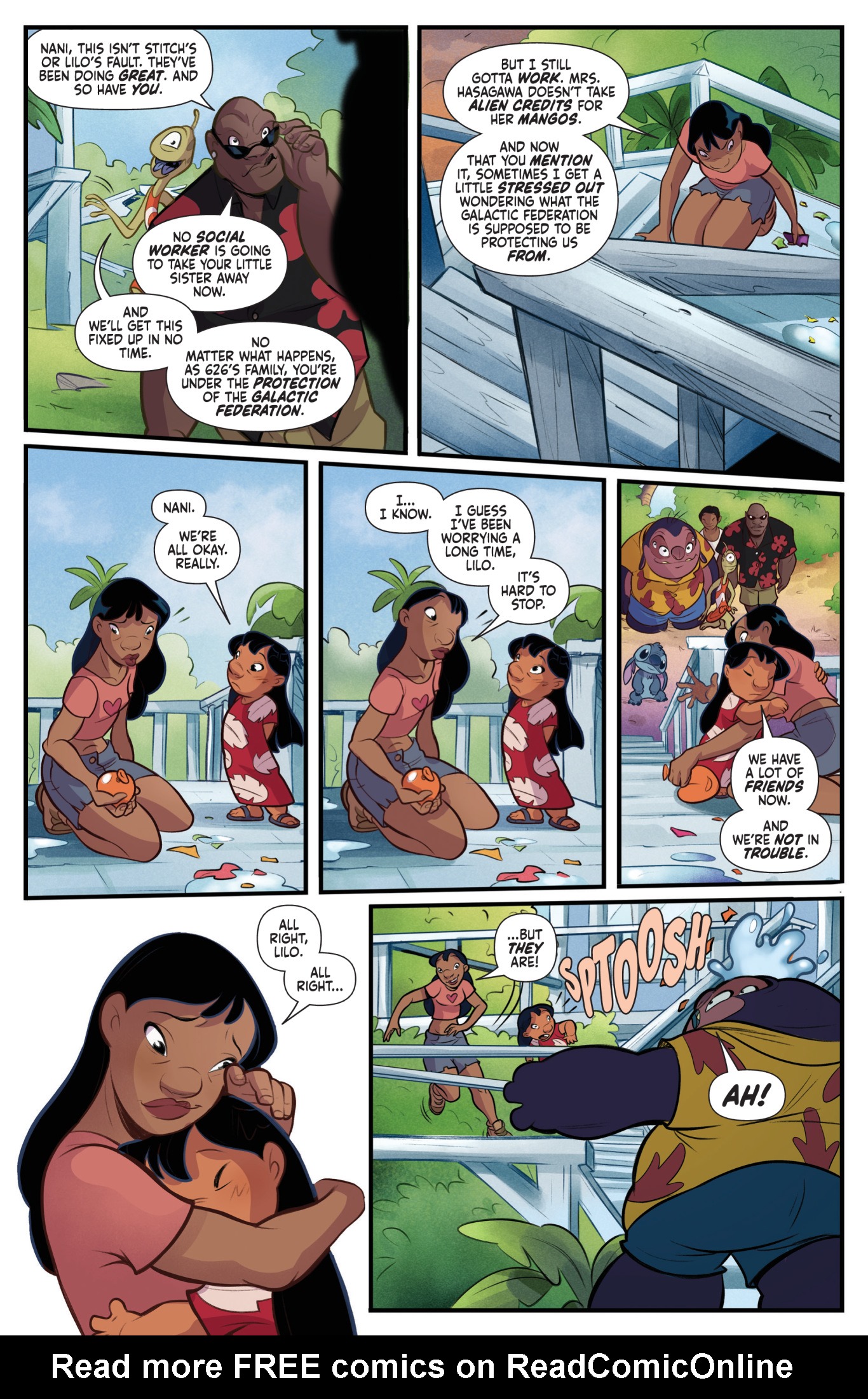 Read online Lilo & Stitch comic -  Issue #1 - 14