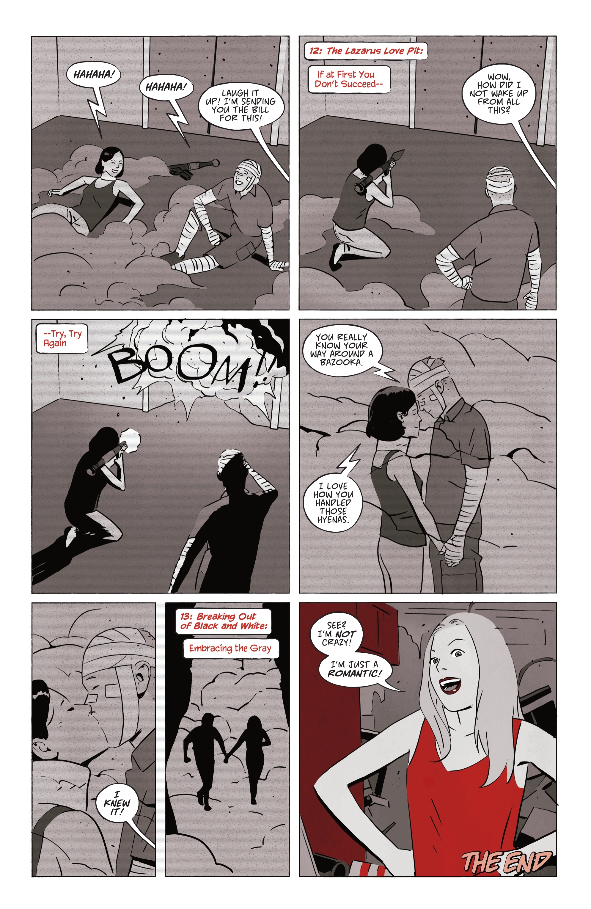 Read online Harley Quinn: Black   White   Redder comic -  Issue #6 - 26