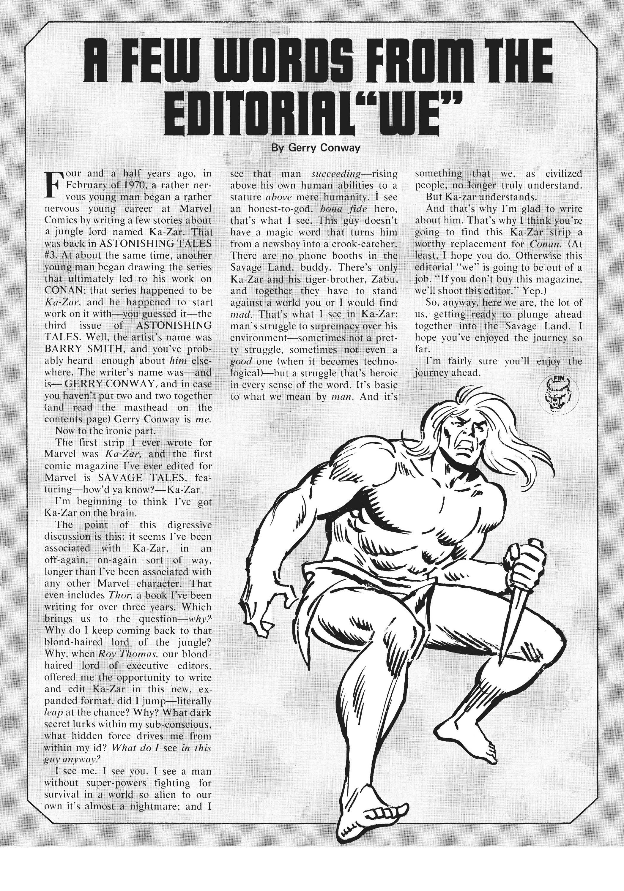 Read online Marvel Masterworks: Ka-Zar comic -  Issue # TPB 3 (Part 2) - 64