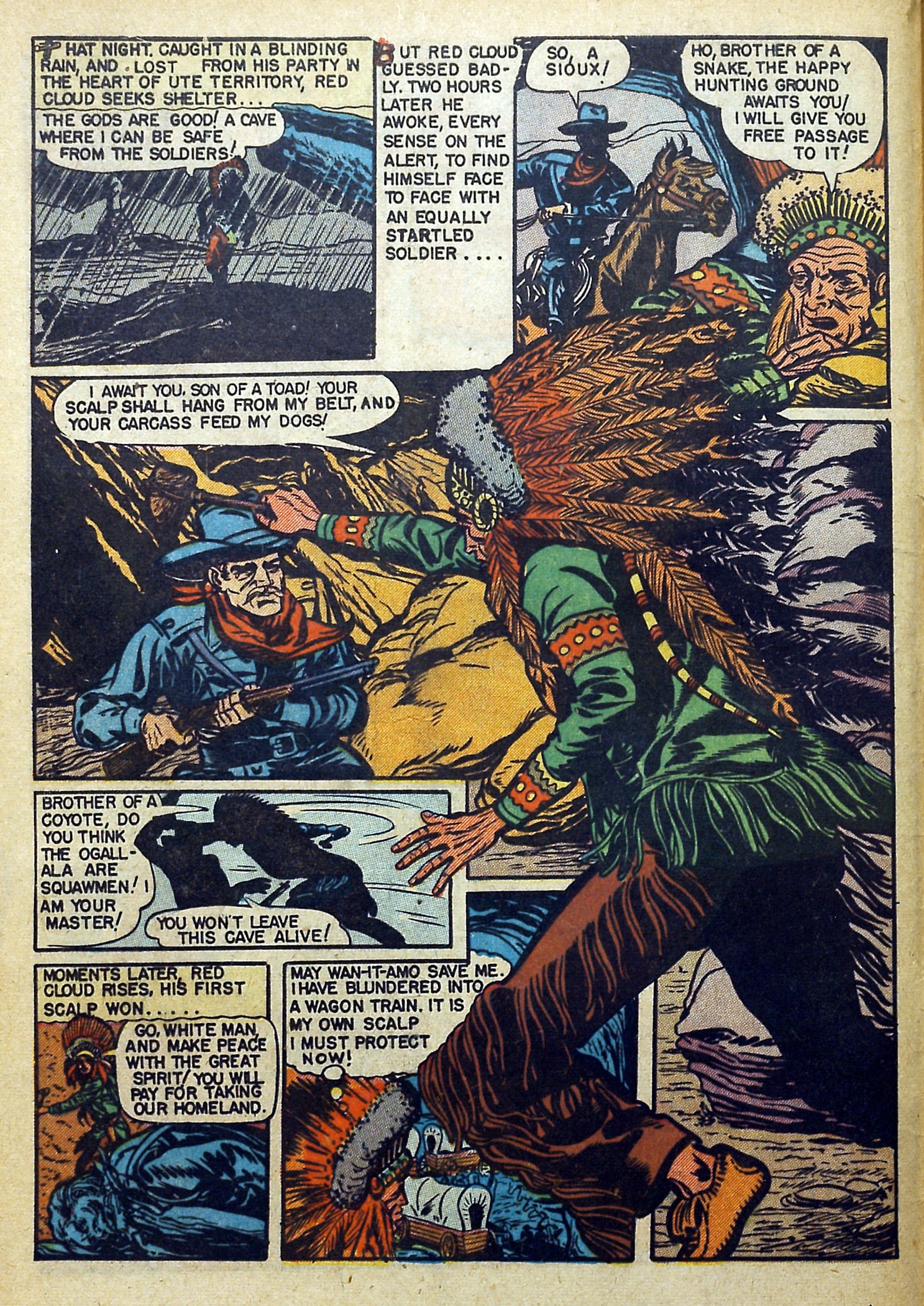 Read online Indian Fighter comic -  Issue #2 - 4