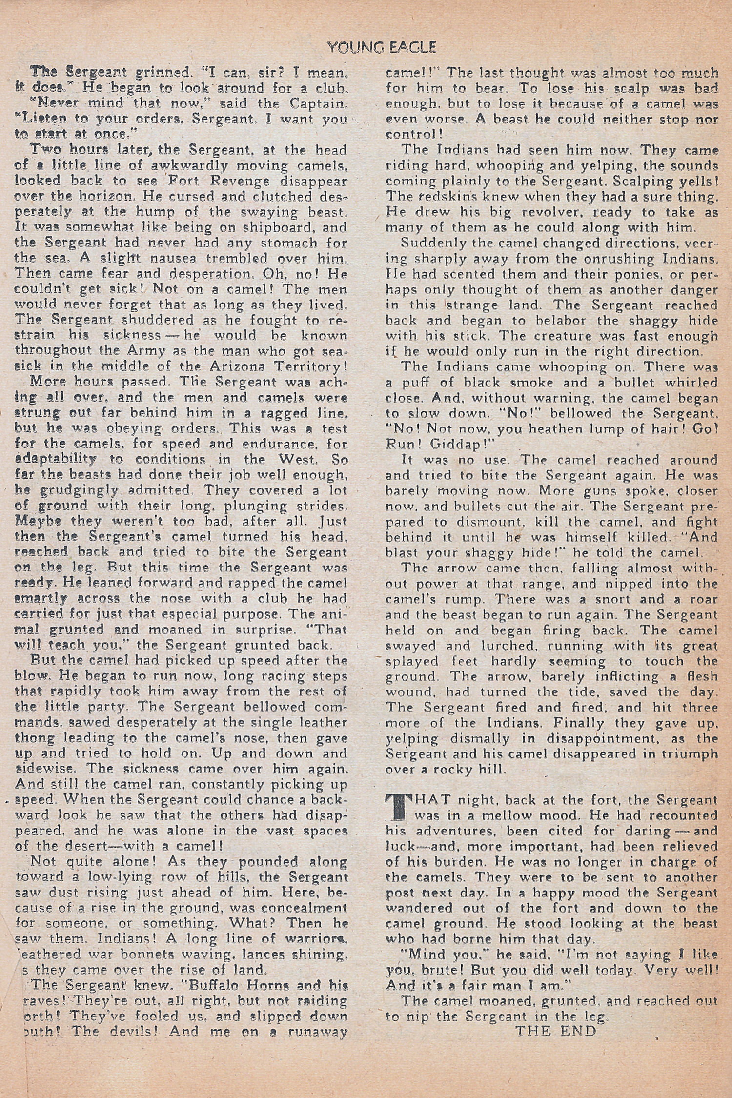 Read online Young Eagle comic -  Issue #3 - 22