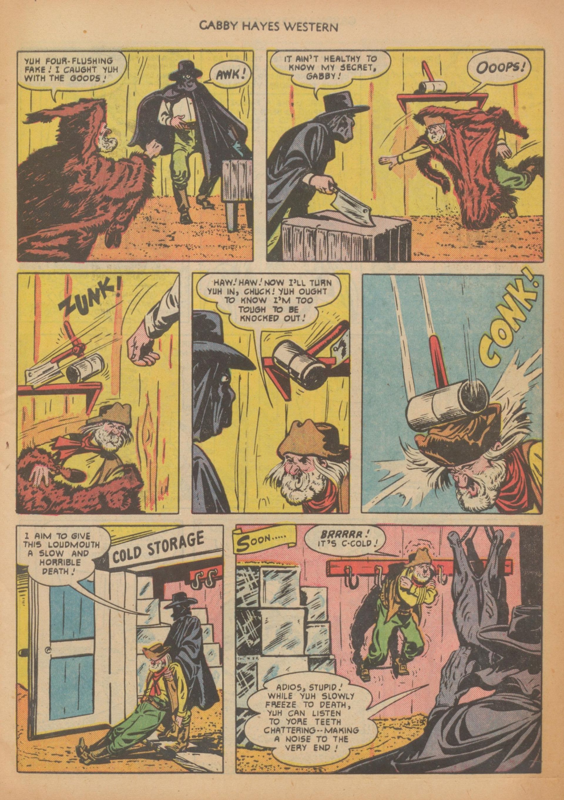 Read online Gabby Hayes Western comic -  Issue #30 - 5