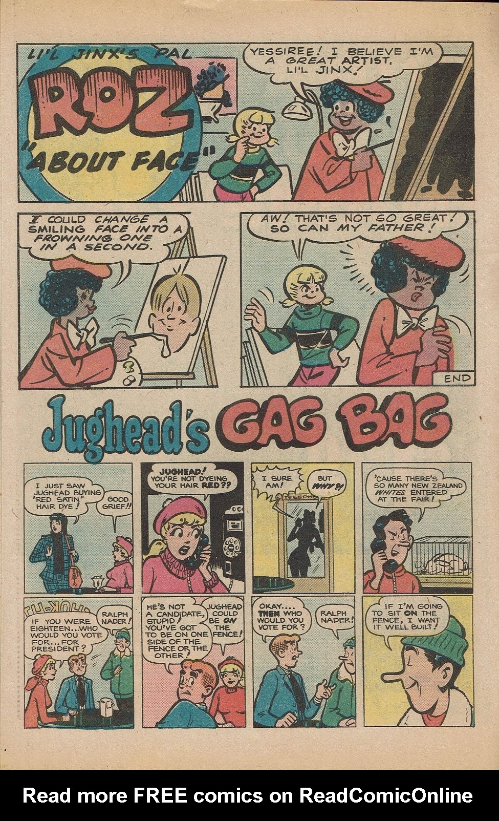 Read online Jughead's Jokes comic -  Issue #57 - 10