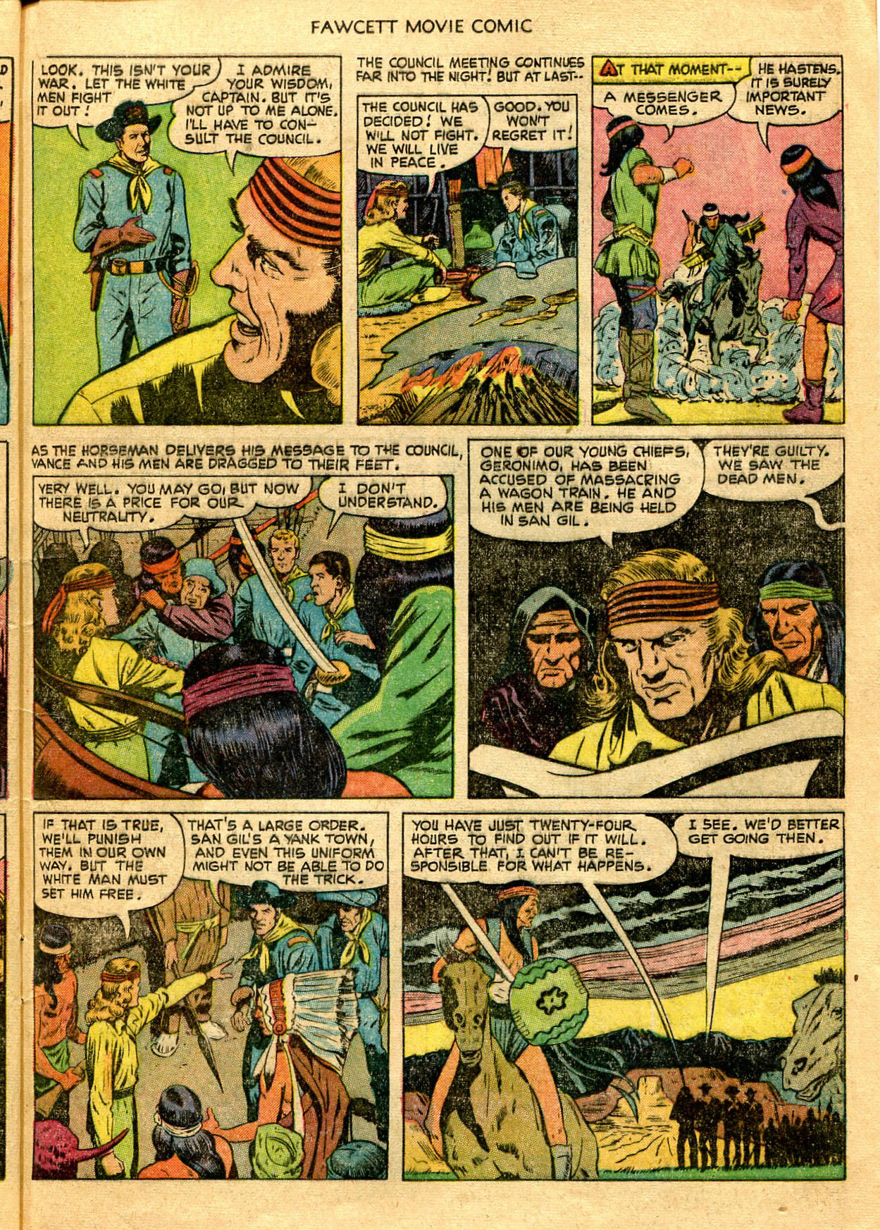 Read online Fawcett Movie Comic comic -  Issue #14 - 13