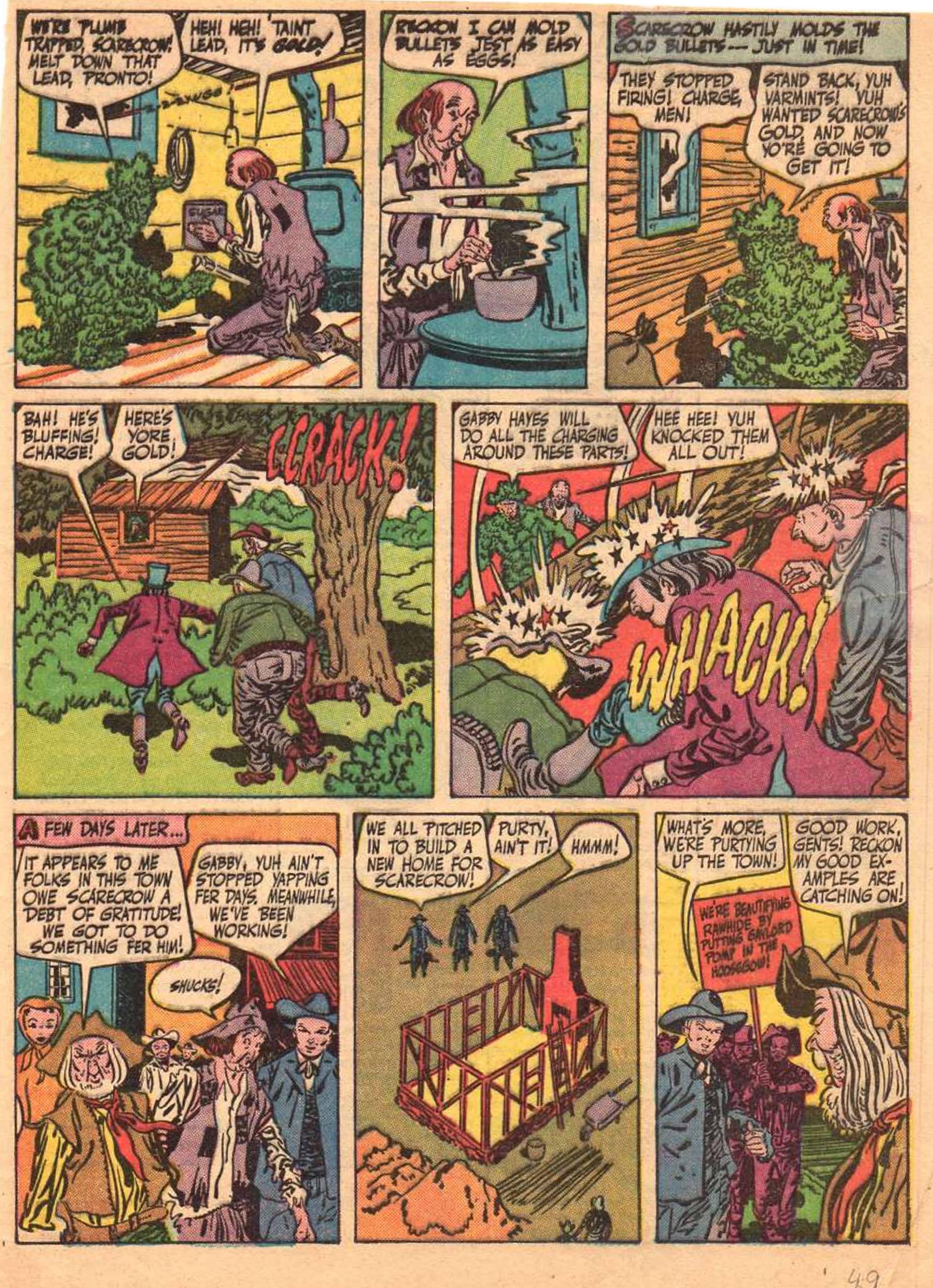 Read online Gabby Hayes Western comic -  Issue #24 - 49