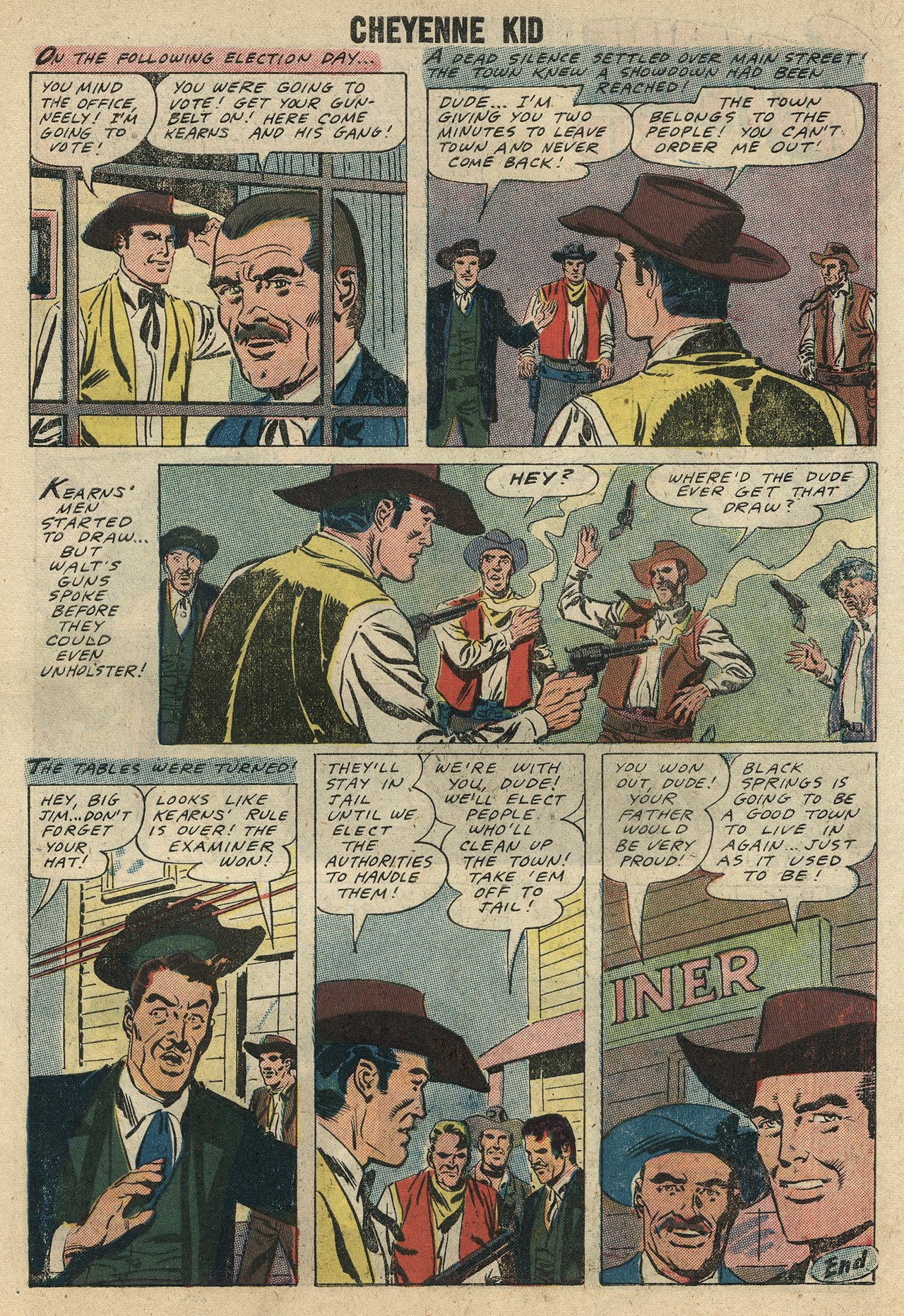 Read online Cheyenne Kid comic -  Issue #13 - 27