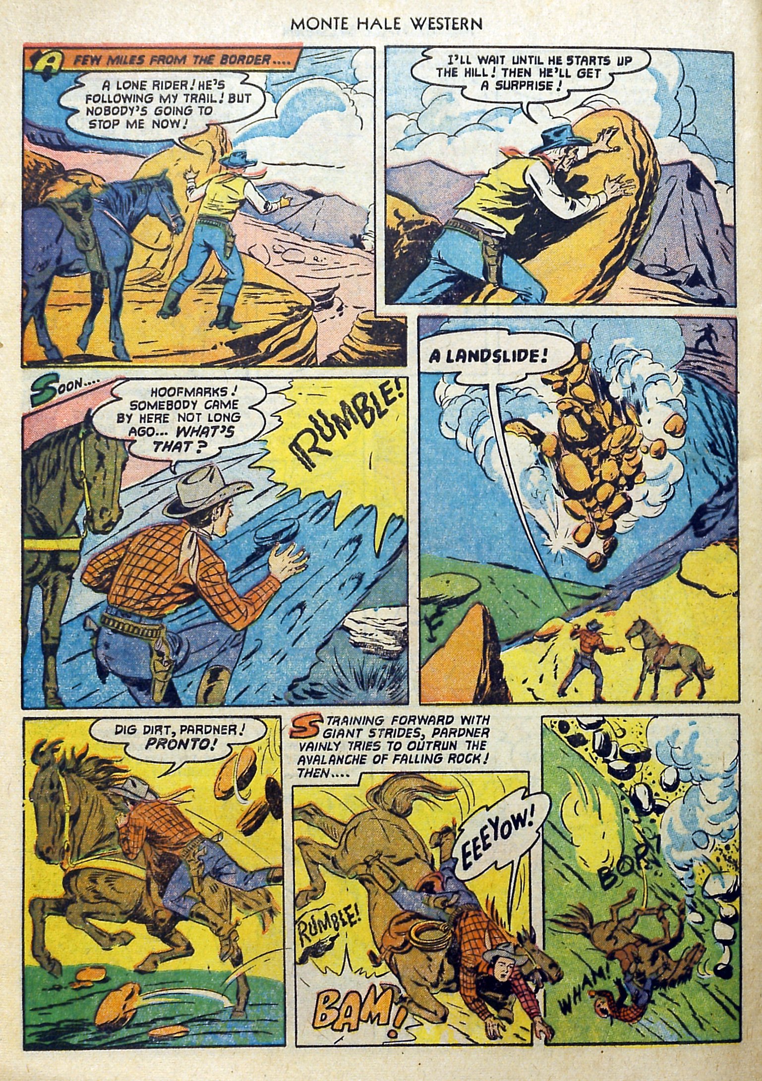 Read online Monte Hale Western comic -  Issue #71 - 31